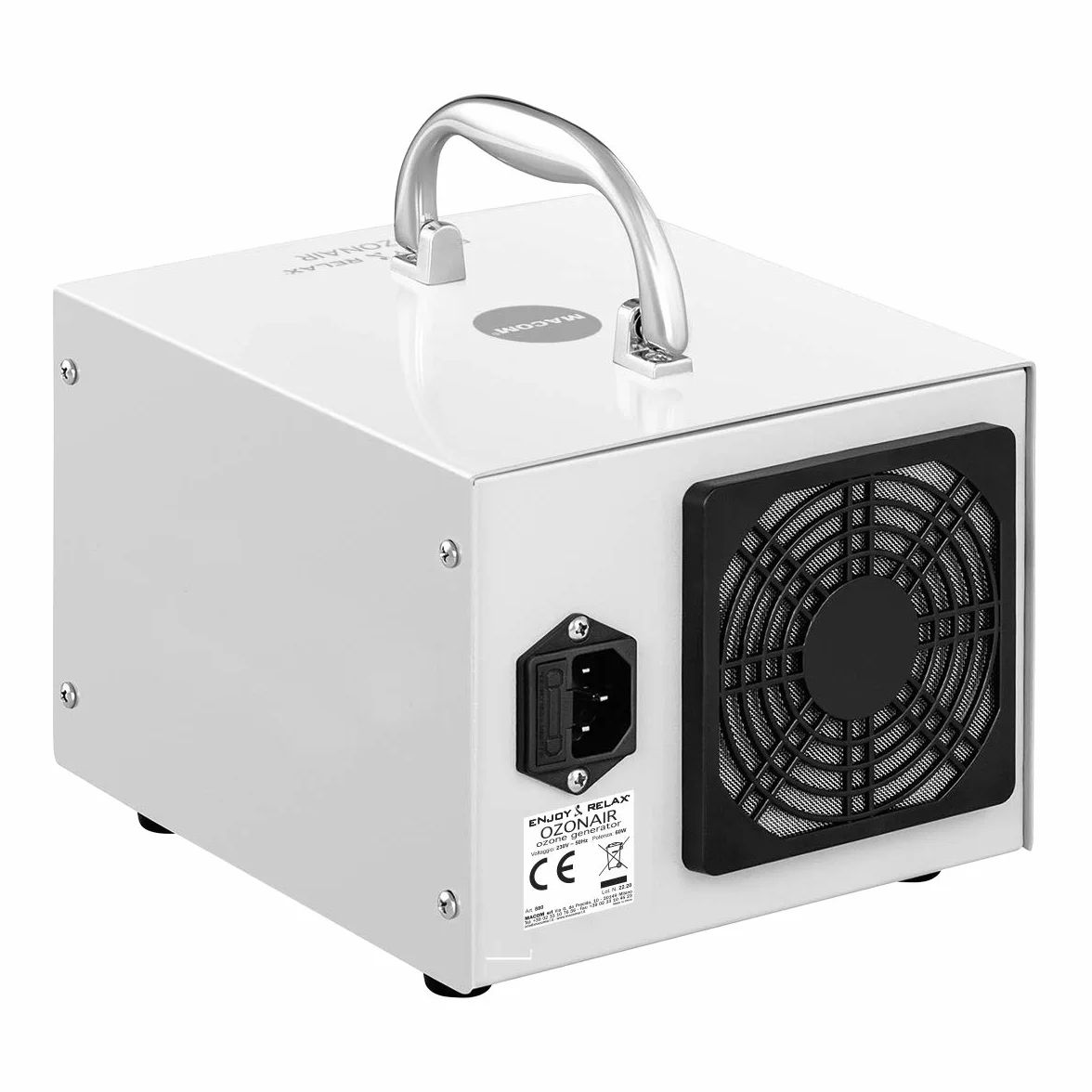 Macom Generator Ozonu 5000 mg/h Biały 1,56 kg