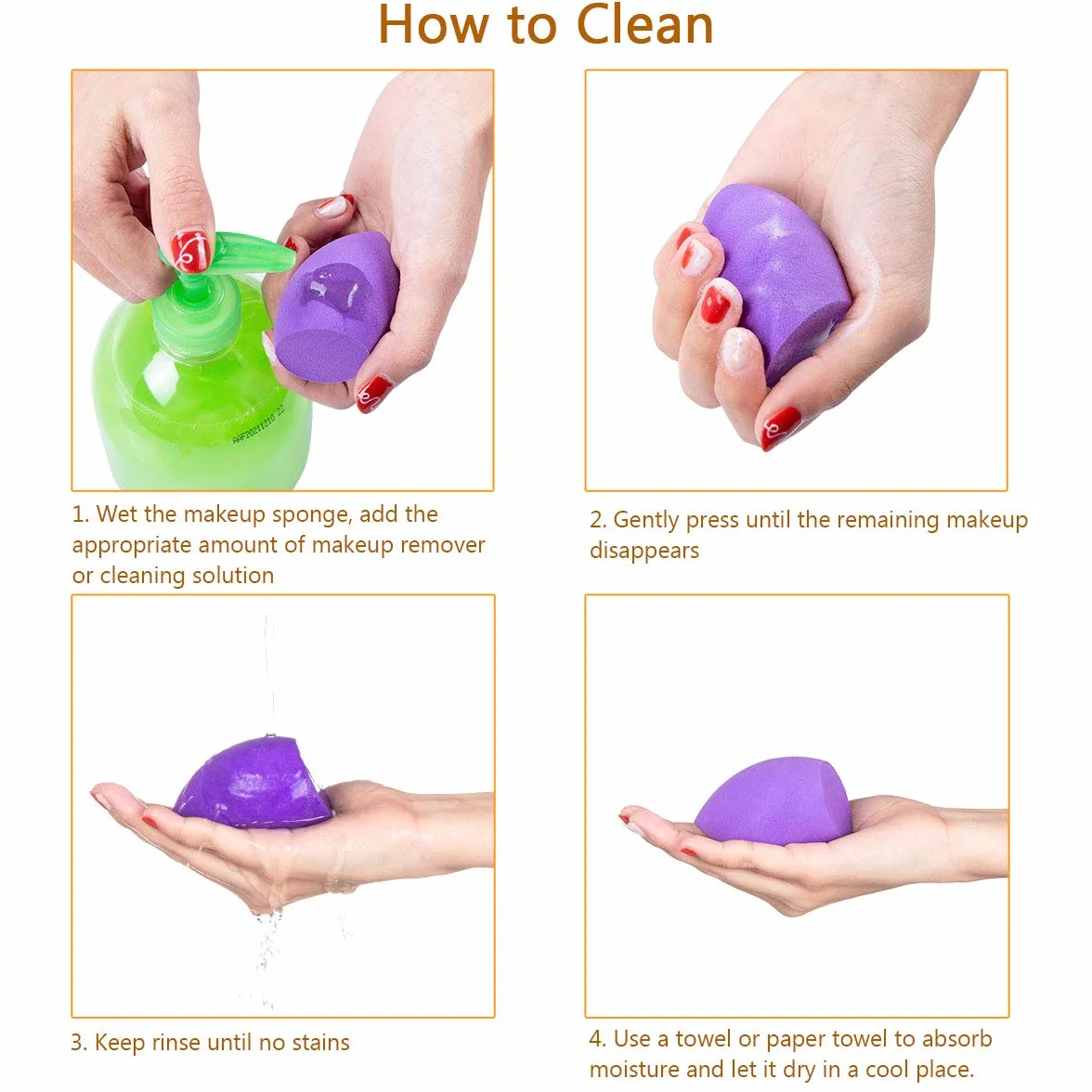 Zestaw gąbek do makijażu, 11 szt. Beauty Blender do podkładu, nieskazitelny do płynnego kremu i proszku, wielokolorowy aplikator kosmetyczny