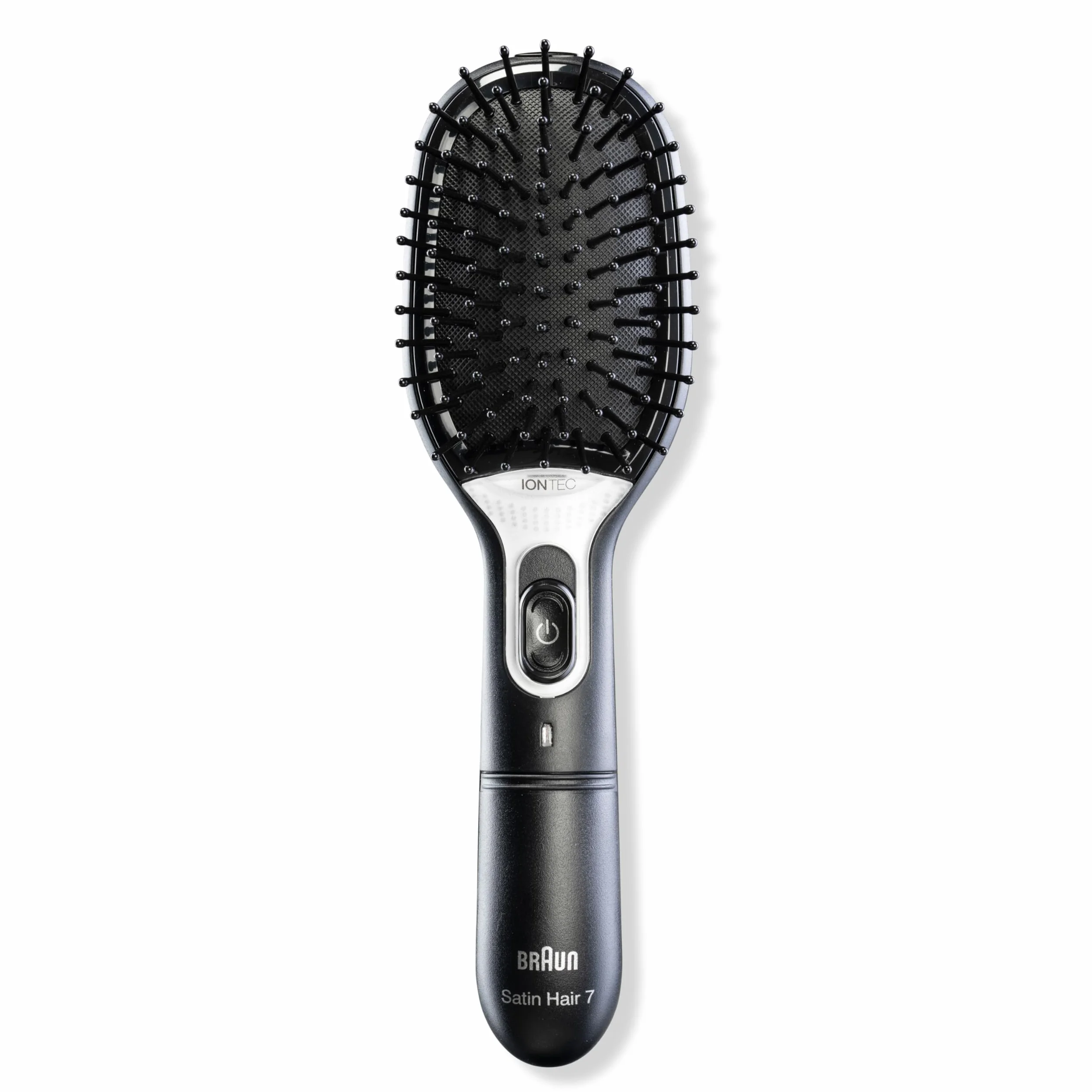 Braun Satin Hair 7 IONTEC szczotka do włosów, szczotka do włosów z technologią jonizującą dla zwiększenia połysku, BR710, czarna