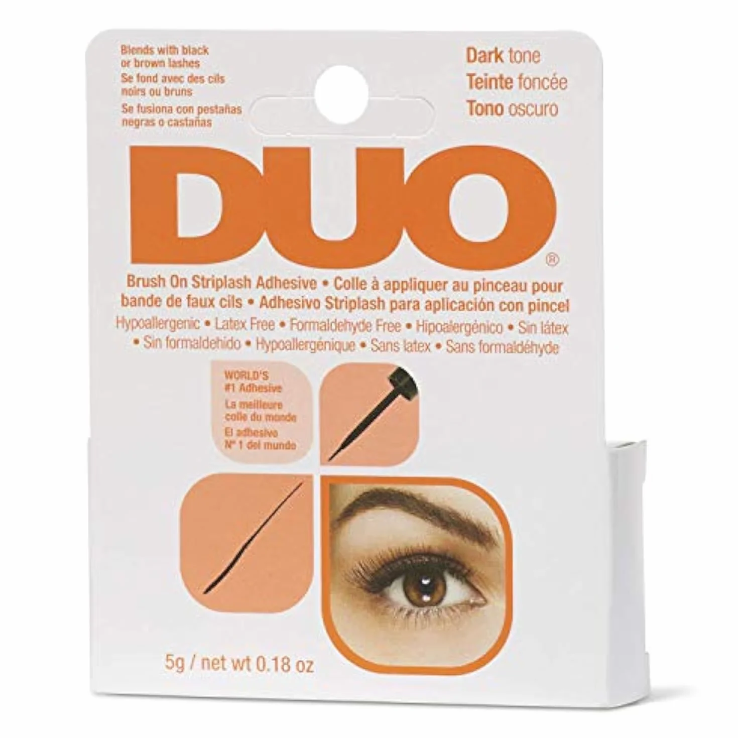 Duo Brush-On Adhesive - Dark - 0,18 oz by Duo