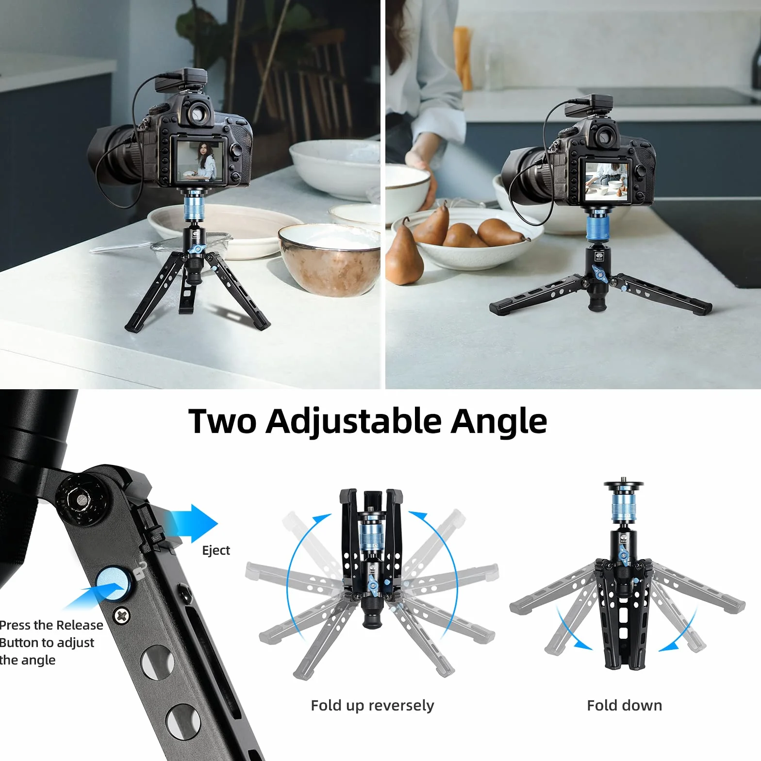 SIRUI P-424FS Monopod aparatu fotograficznego, monopod z włókna węglowego 168 cm ze zdejmowaną podstawą statywu, monopod podróżny z głowicą płynu VA-5 do lustrzanki cyfrowej, kamery wideo, maksymalne