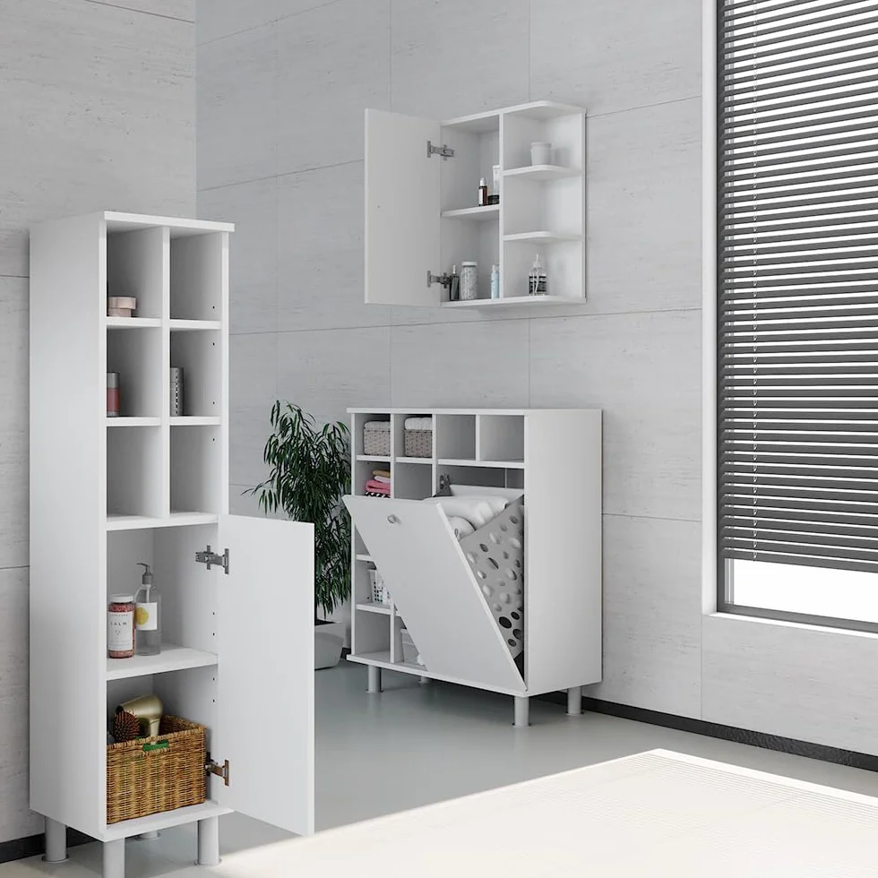 Vicco Szafka łazienkowa Fynn Biały 47.2 x 59.2 cm