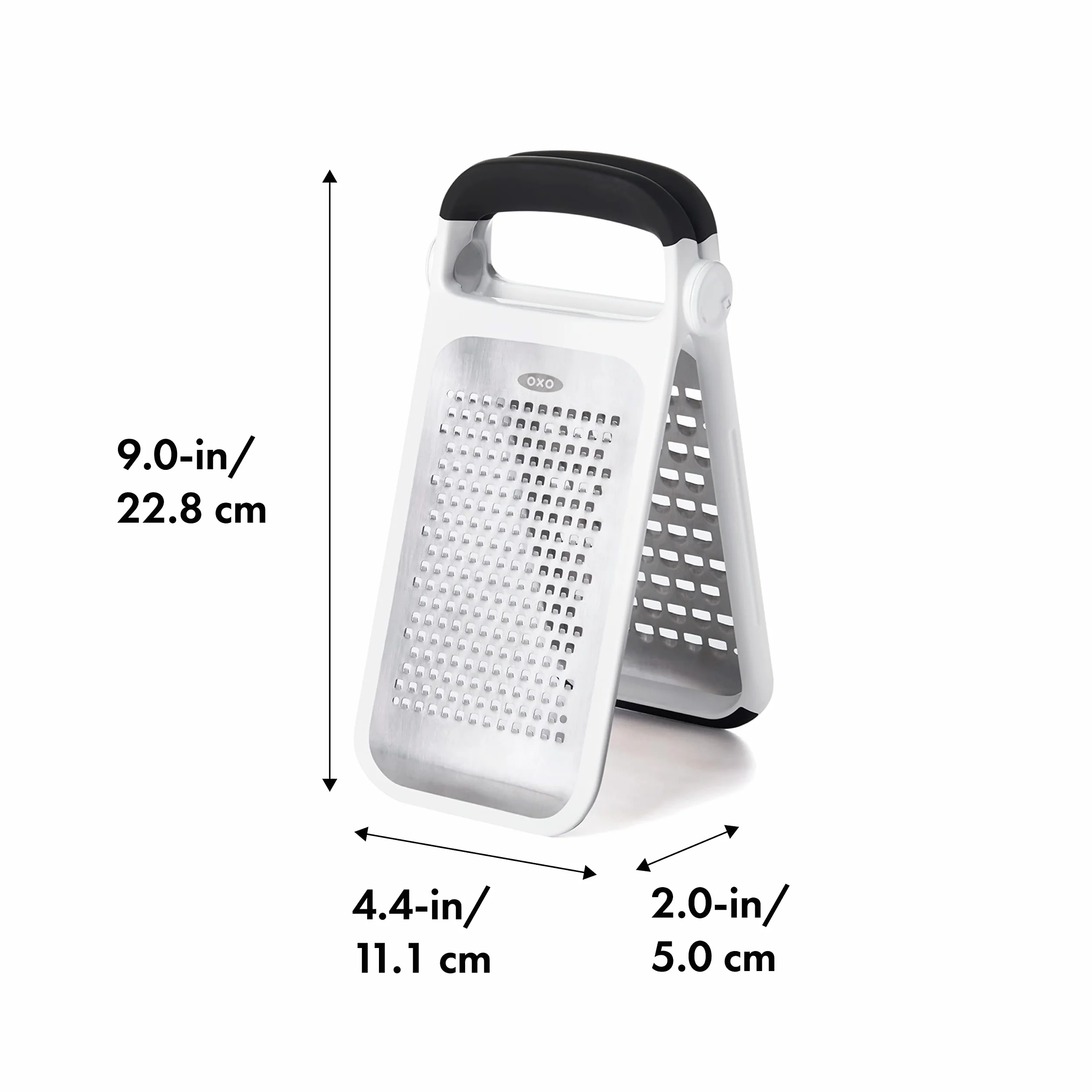 OXO Good Grips podwójna tarka ze stali nierdzewnej do sera