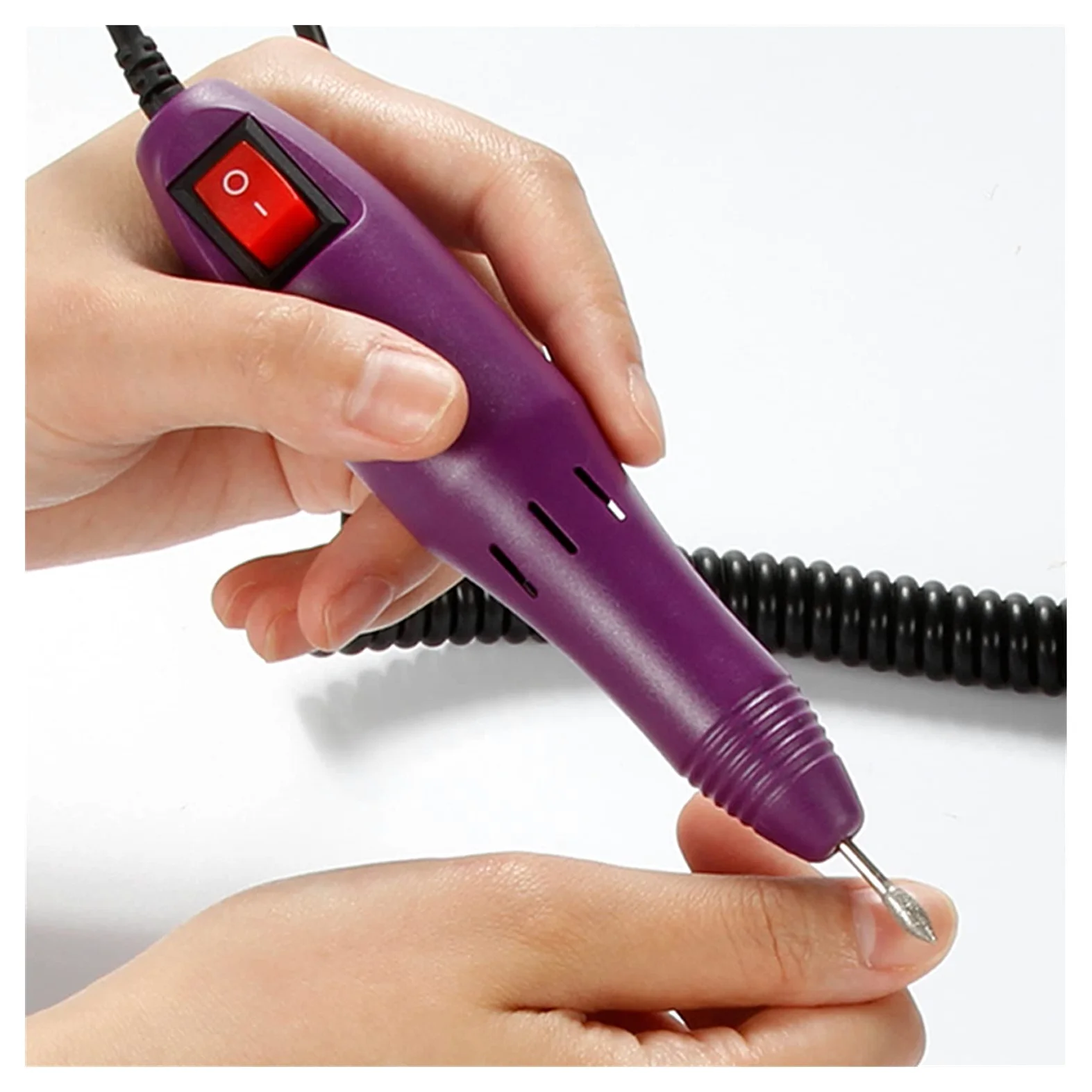 Wiertarka do paznokci 20000 obr./min elektryczna frezarka do paznokci zestaw do manicure szlifierka frezarka do usuwania skórek żel pilnik do paznokci zestaw do pedicure do paznokci przenośna