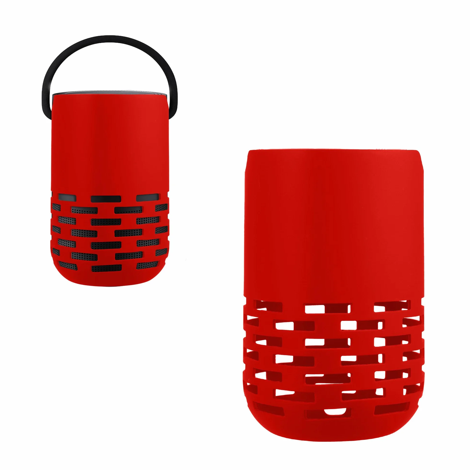 kwmobile Silikonowe etui kompatybilne z głośnikiem Bose Portable Home Speaker - czerwony przenośny mini głośnik ochronny
