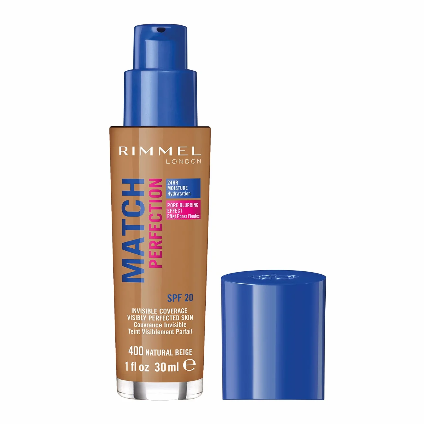Rimmel Match Perfection Podkład, 400 Natural Beige, 33 ml