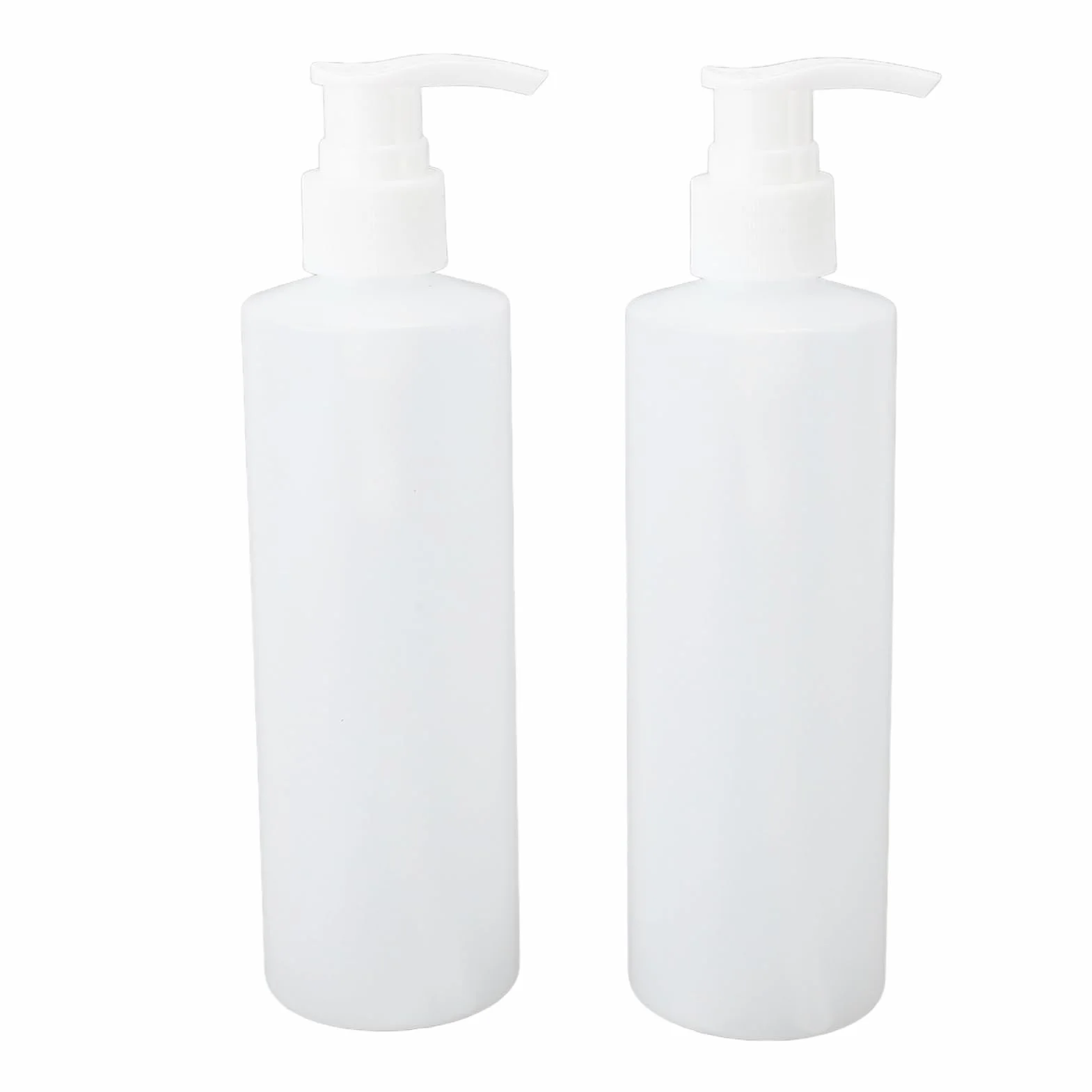 2 szt. Wymienne butelki do masażu podgrzewacz oleju, 250 ml wielokrotnego napełniania butelek z pompką do szamponu, dozownik pustych butelek do podgrzewacza balsamu