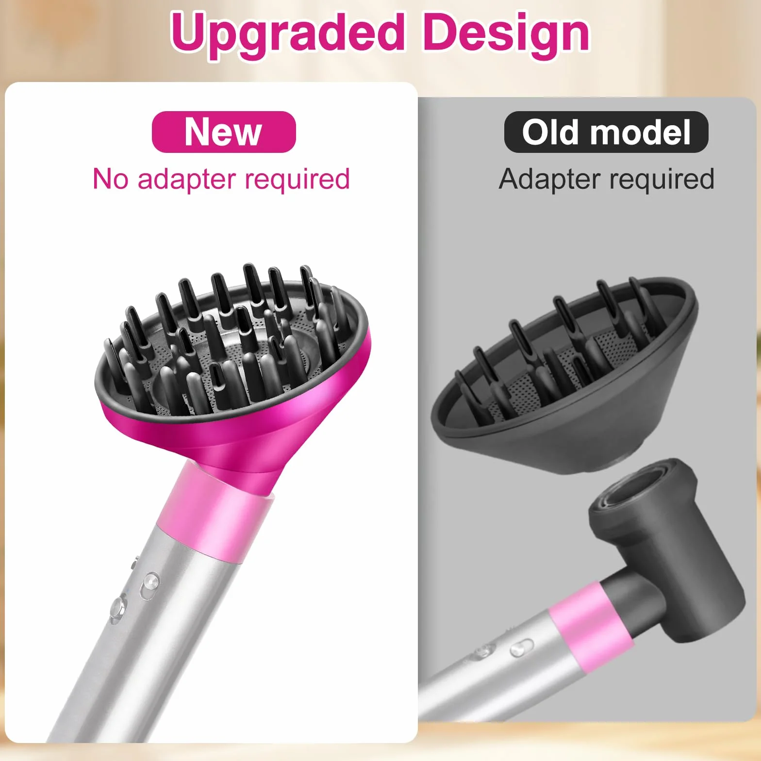 Dyfuzor do Dyson do Airwrap HS05 HS03 HS01 ulepszona nasadka dyszy lokówki przekształcająca stylizator w suszarkę do włosów