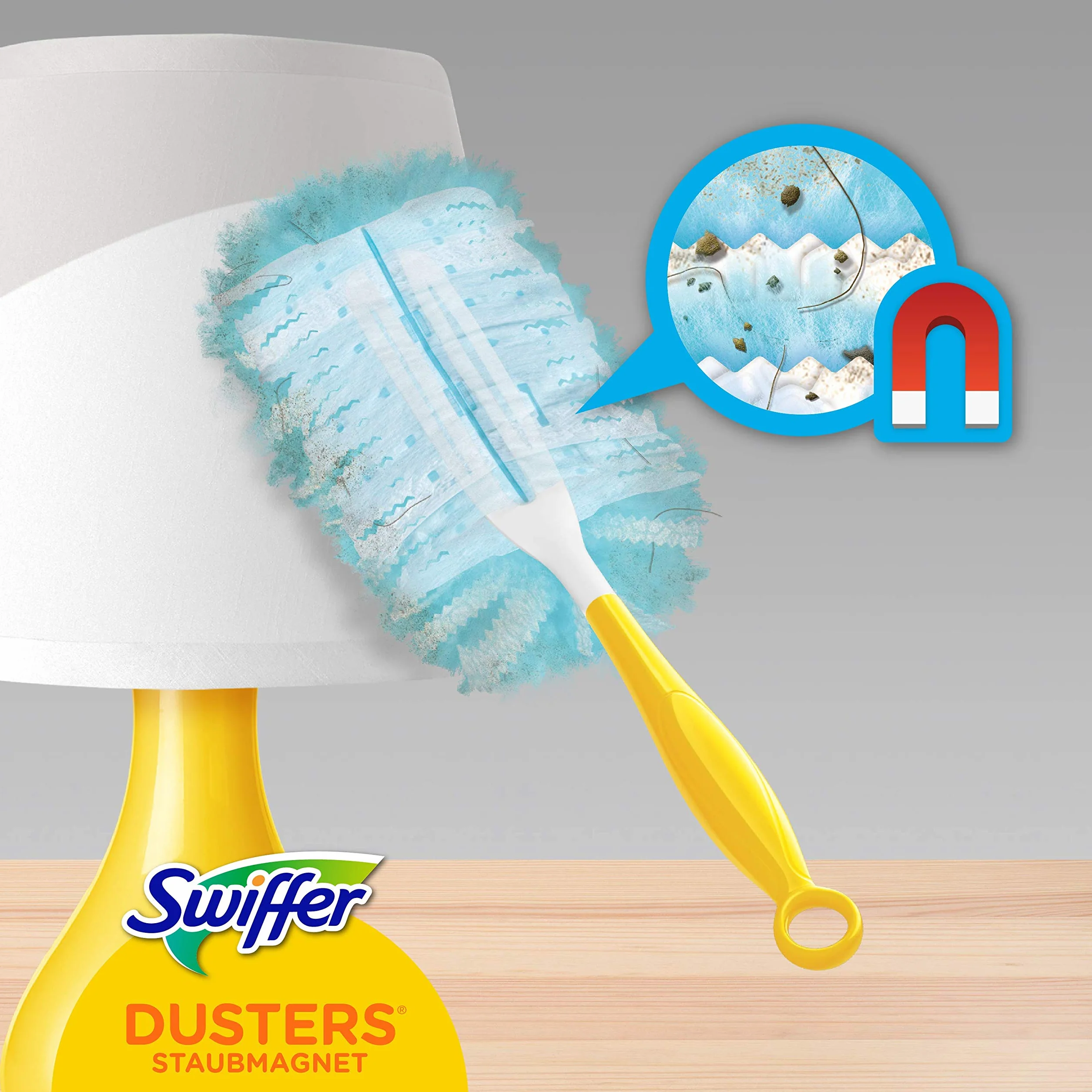 Swiffer Duster Miotełka do Ścierania Kurzu z Uchwytem, 7 Wkładów