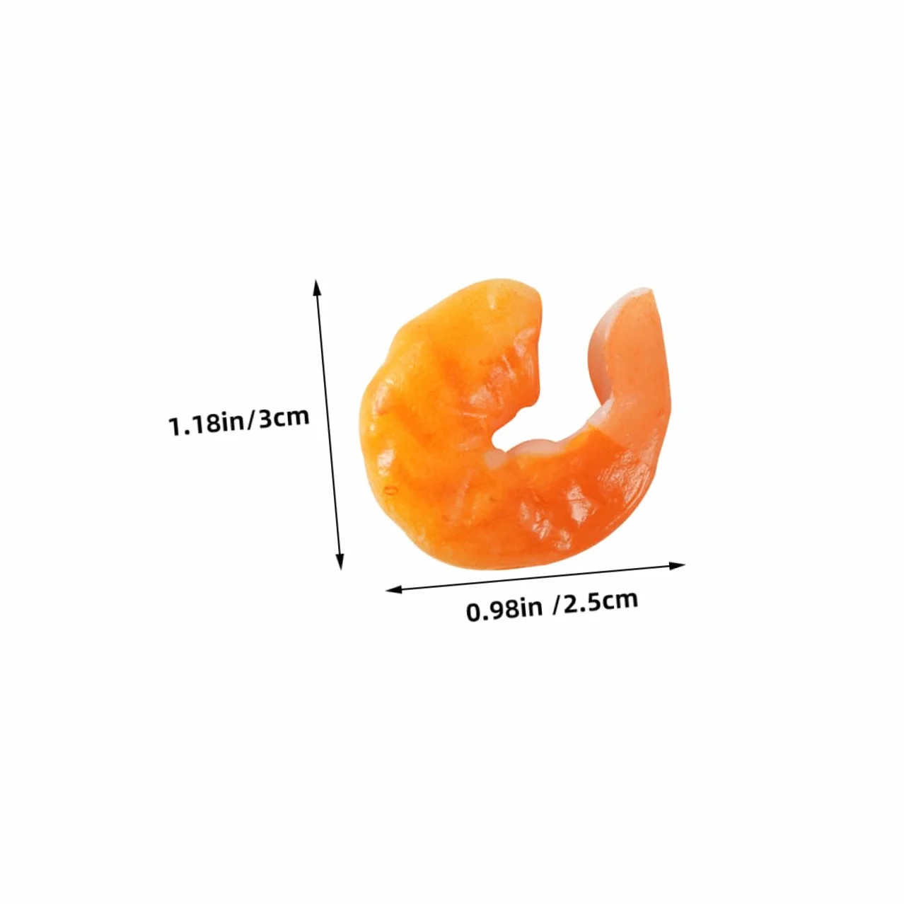 Imitacja Krewetek 15 sztuk Realistyczne Modele Sztuczne Jedzenie Atrapa Dekoracji Imprez