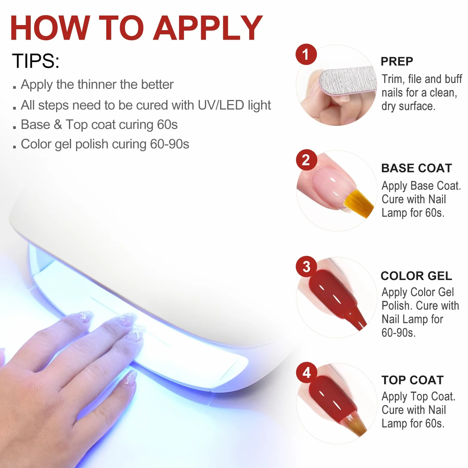 CANNI HEMA FREE Matt Top Coat Lakier żelowy Półtrwały Żel Nail Polish Lakier do Paznokci Półtrwały Żel