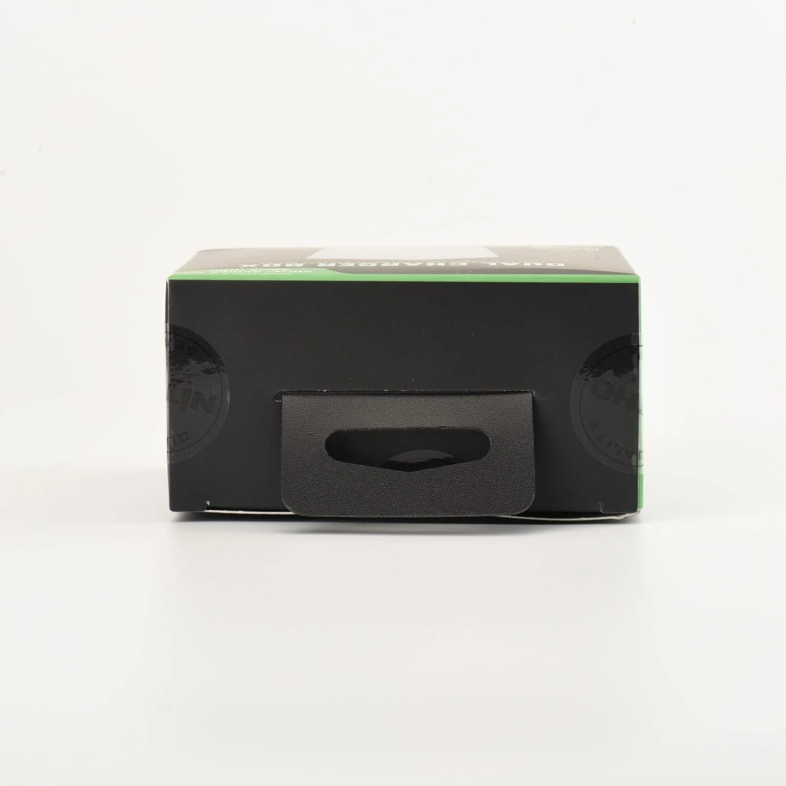 NiTHO stacja ładująca kompatybilna z konsolą Xbox One/Xbox Series X/S kontroler, 2 akumulatory w zestawie, kompaktowa stacja ładująca z zielonymi światłami otoczenia i diodami LED stanu ładowania