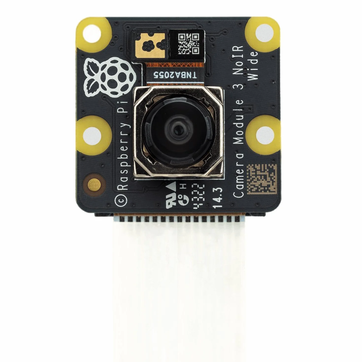Module camera v3 Raspberry Pi Grand Angle NoIR Infrarouge