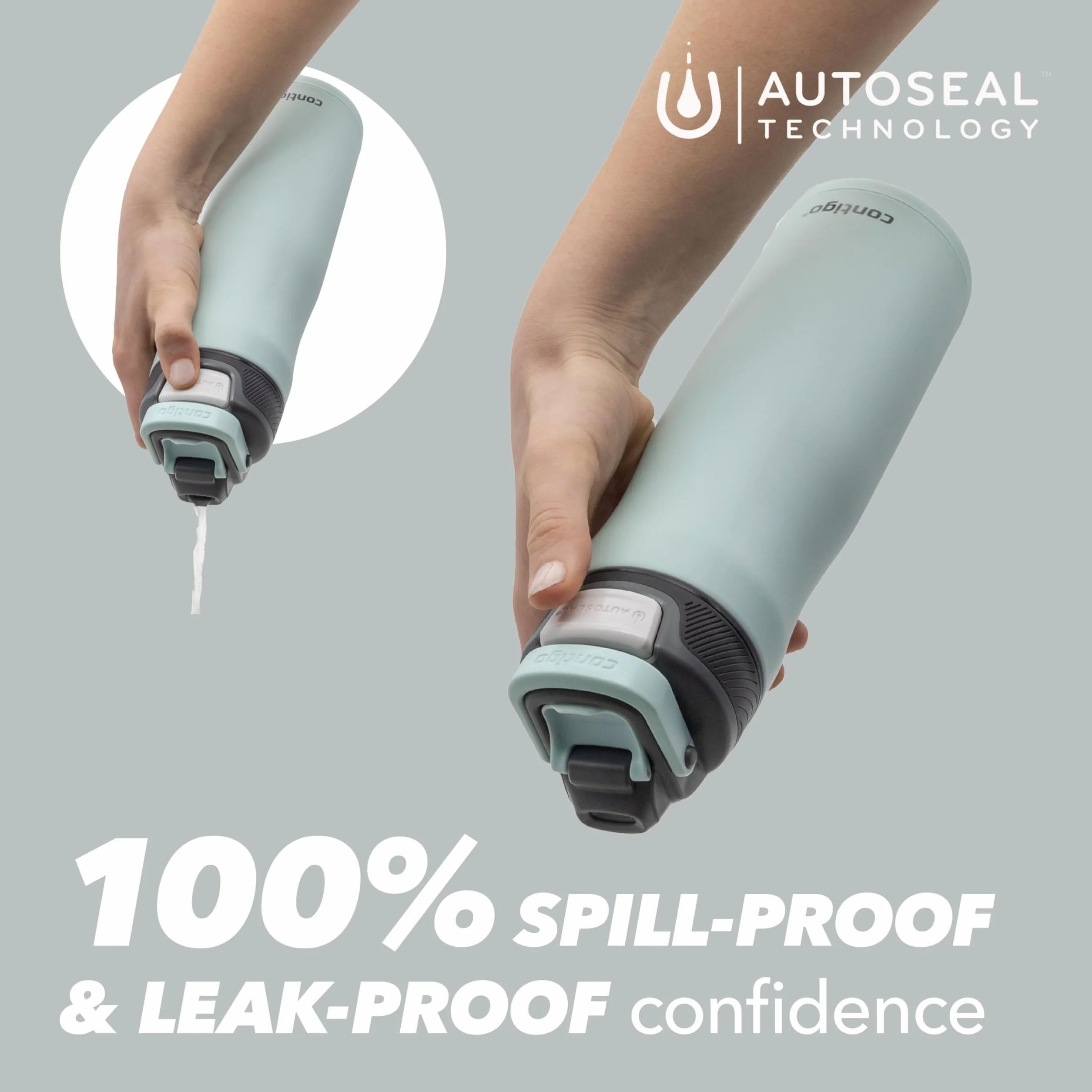 Contigo Autoseal Chill butelka na wodę ze stali nierdzewnej 720 ml