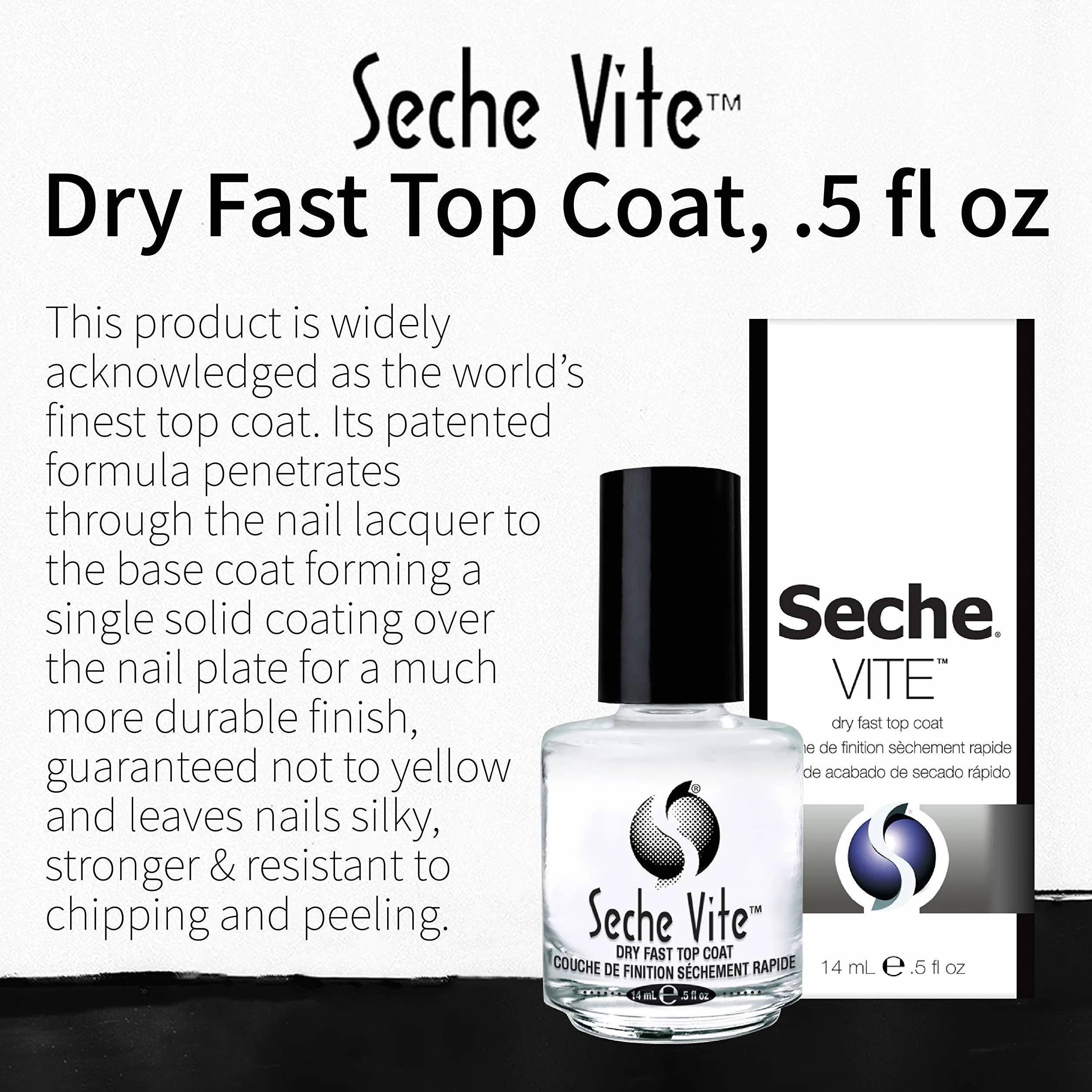Seche Vite Professional Top Coat 14ml