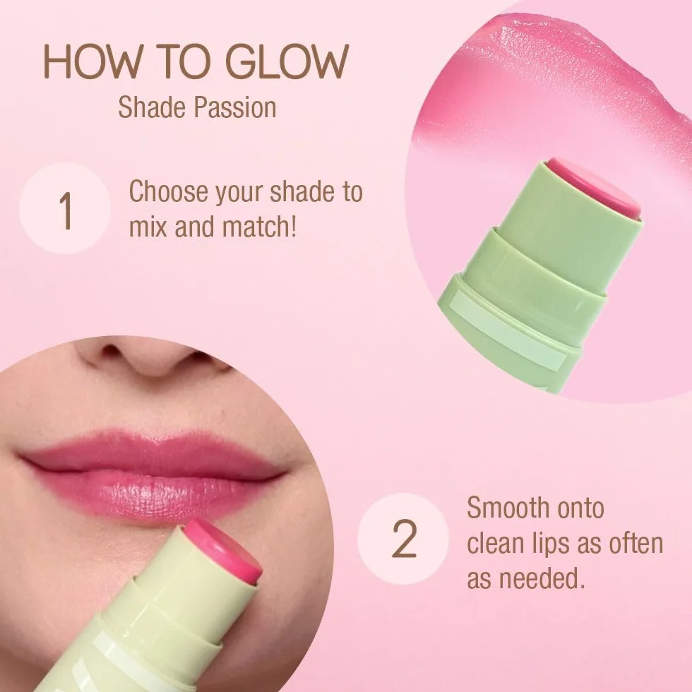 Pixi Beauty +Hydra LipTreat | Kolorujące nawilżające balsamy do ust | W odcieniu Passion | 0,16 uncji / 4,8 g