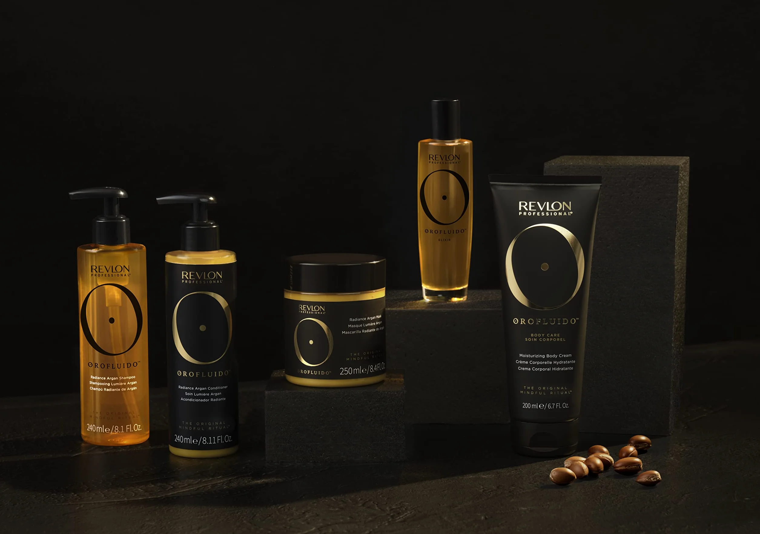 Revlon Professional Orofluido Original, organiczny eliksir z olejkiem arganowym, olejek do włosów (100 ml), pielęgnacja włosów, do włosów suchych i zniszczonych