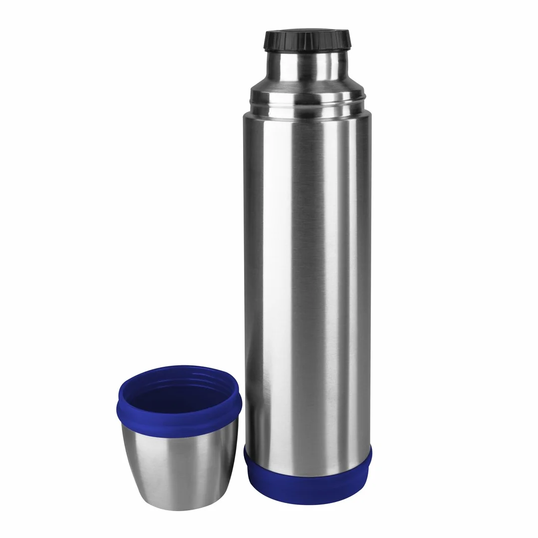 Emsa Kapitan kolba izolacyjna, 700 ml, stal nierdzewna/niebieska