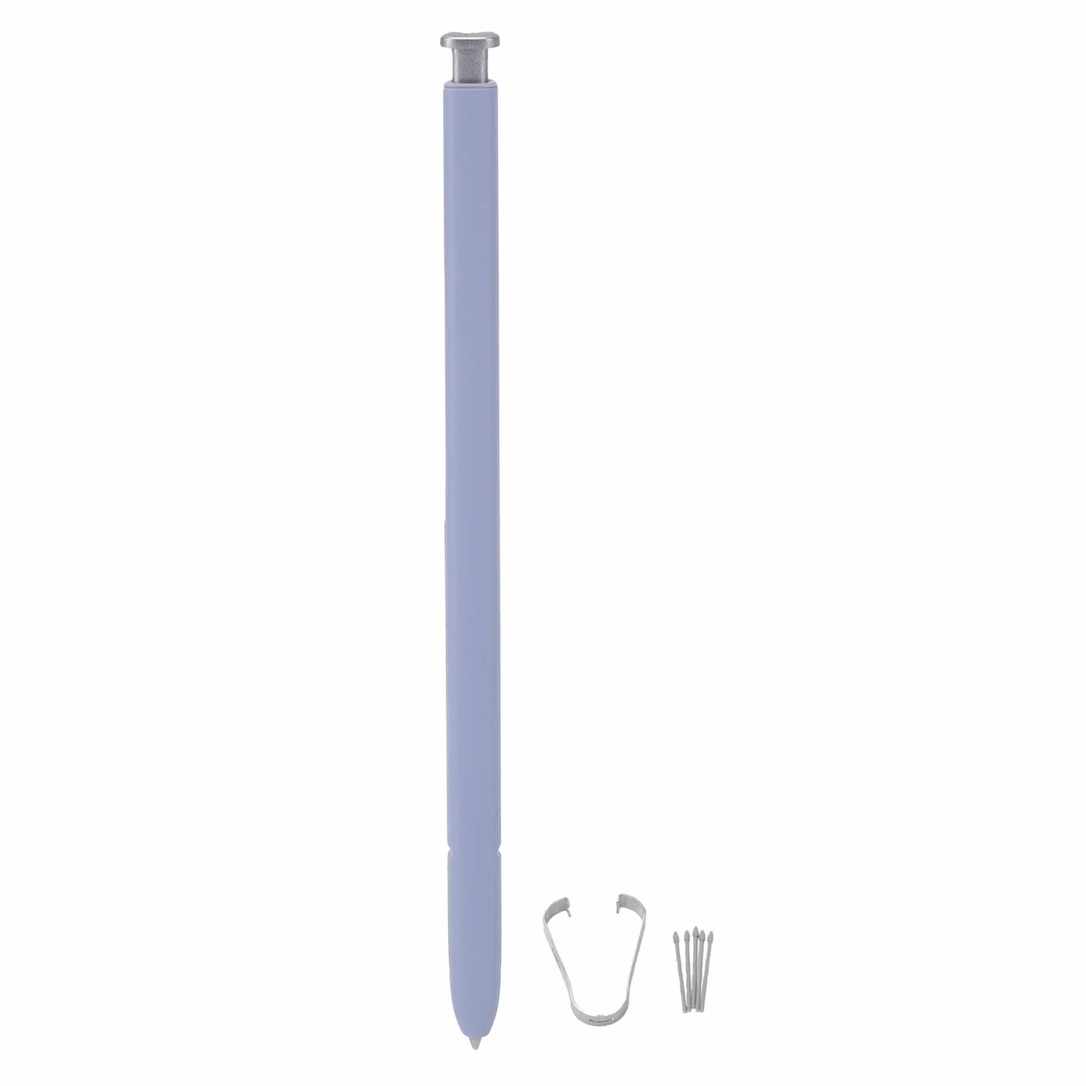 LICAEVEY Rysik do Samsunga S25 Ultra 5G EJ-PS938BBEGUJ Zamiennik do S25 Ultra 5G 6.9 We Wszystkich Wersjach S Pen 4096 Poziomów Nacisku z 5 Końcówkami Stalówki 1 Zacisk (Jasnosrebrny)