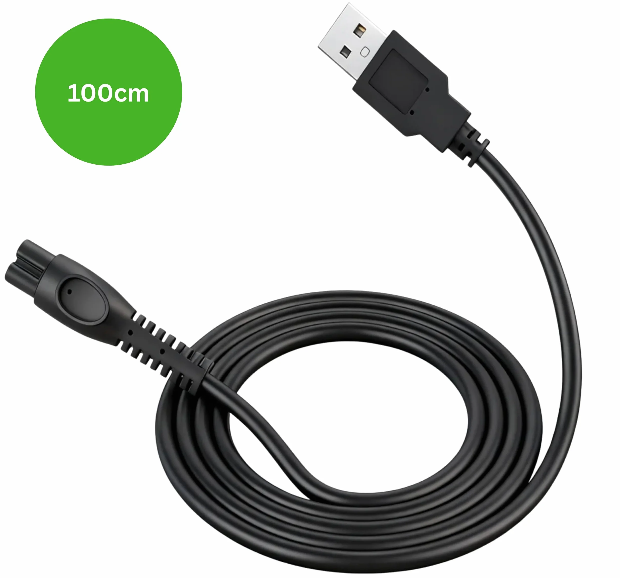 Zamienny kabel USB 5V 100cm ładowarka do golarki elektrycznej Philips QP4530, QP4631, QP6507, QP6542, QP6552