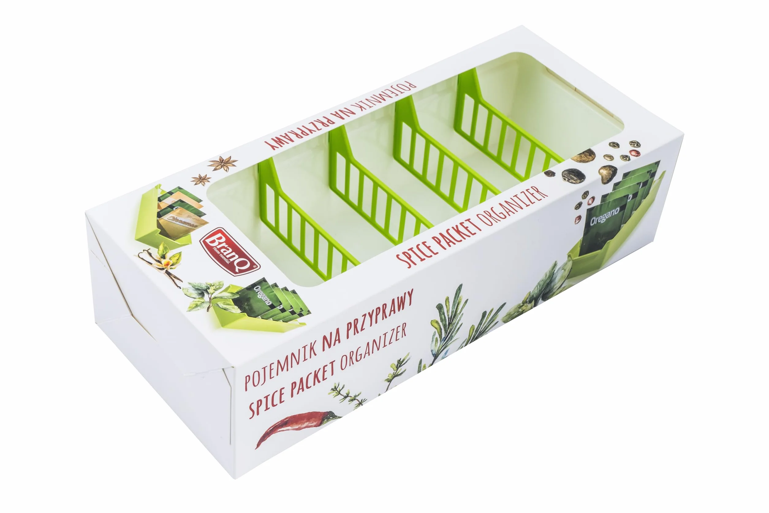 Branq Organizer Kuchenny, Tworzywo Sztuczne, Zielony, 35 x 34,39 x 14 cm
