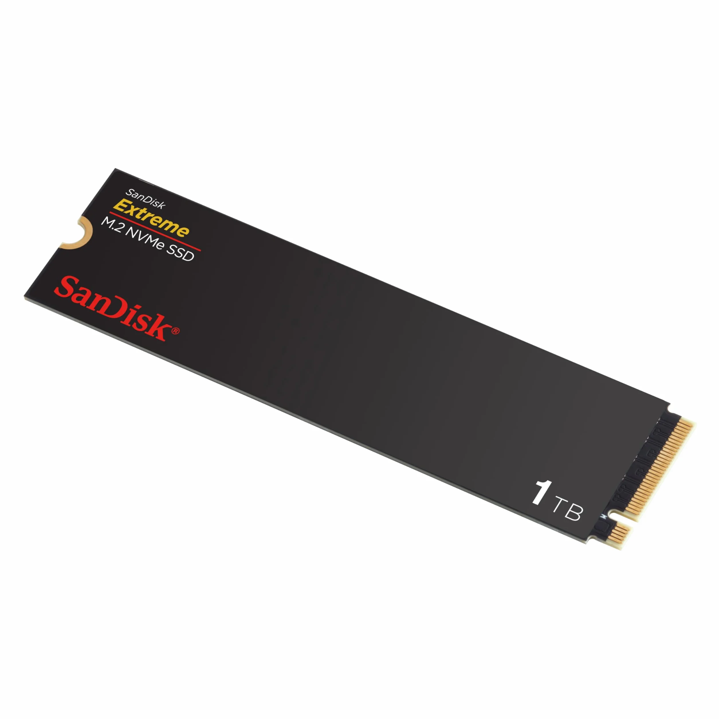 SanDisk Extreme 1TB M.2 NVMe SSD, wewnętrzny dysk SSD, PCIe Gen4, prędkość odczytu do 5150 MB/s, M.2 2280, technologia nCache, 5 lat