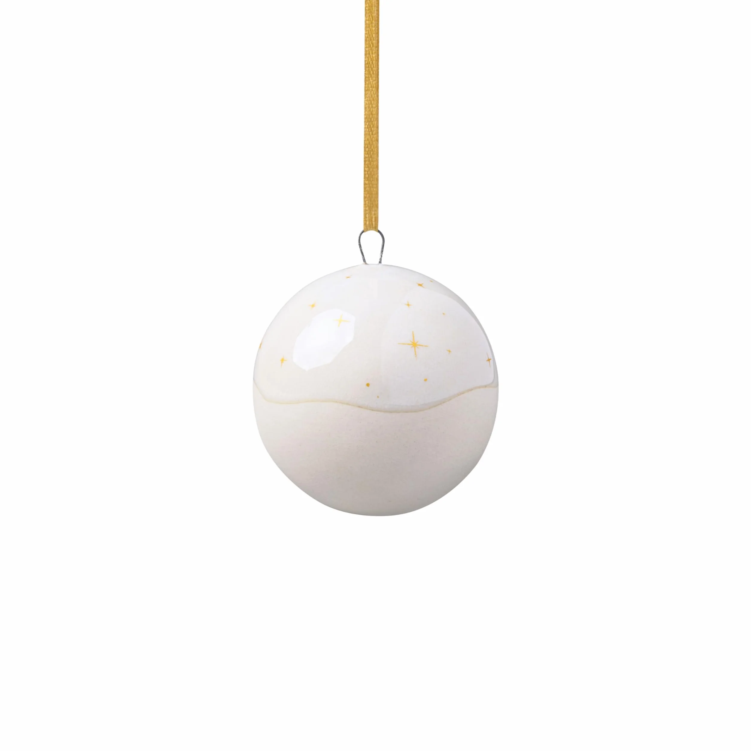 Villeroy & Boch ozdobna bombka Winter Glow dekoracja świąteczna z porcelany Premium