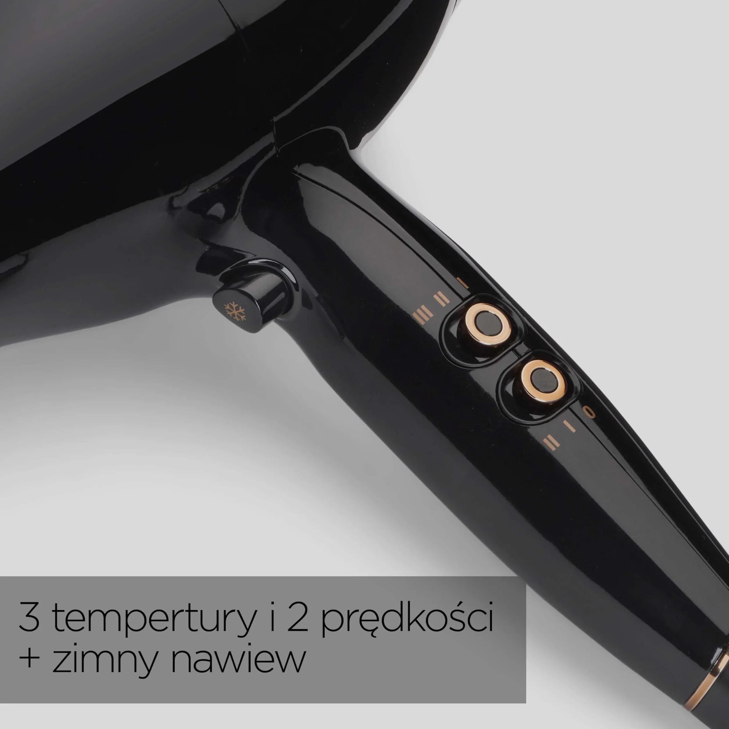 Suszarka do włosów BaByliss Pro Power - Suszarka do włosów o mocy 2300 W, Profesjonalny silnik AC, jonizacja zapobiegająca puszeniu się włosów, 3 ustawienia temperatury i 2 prędkości, Czarny, D5245E