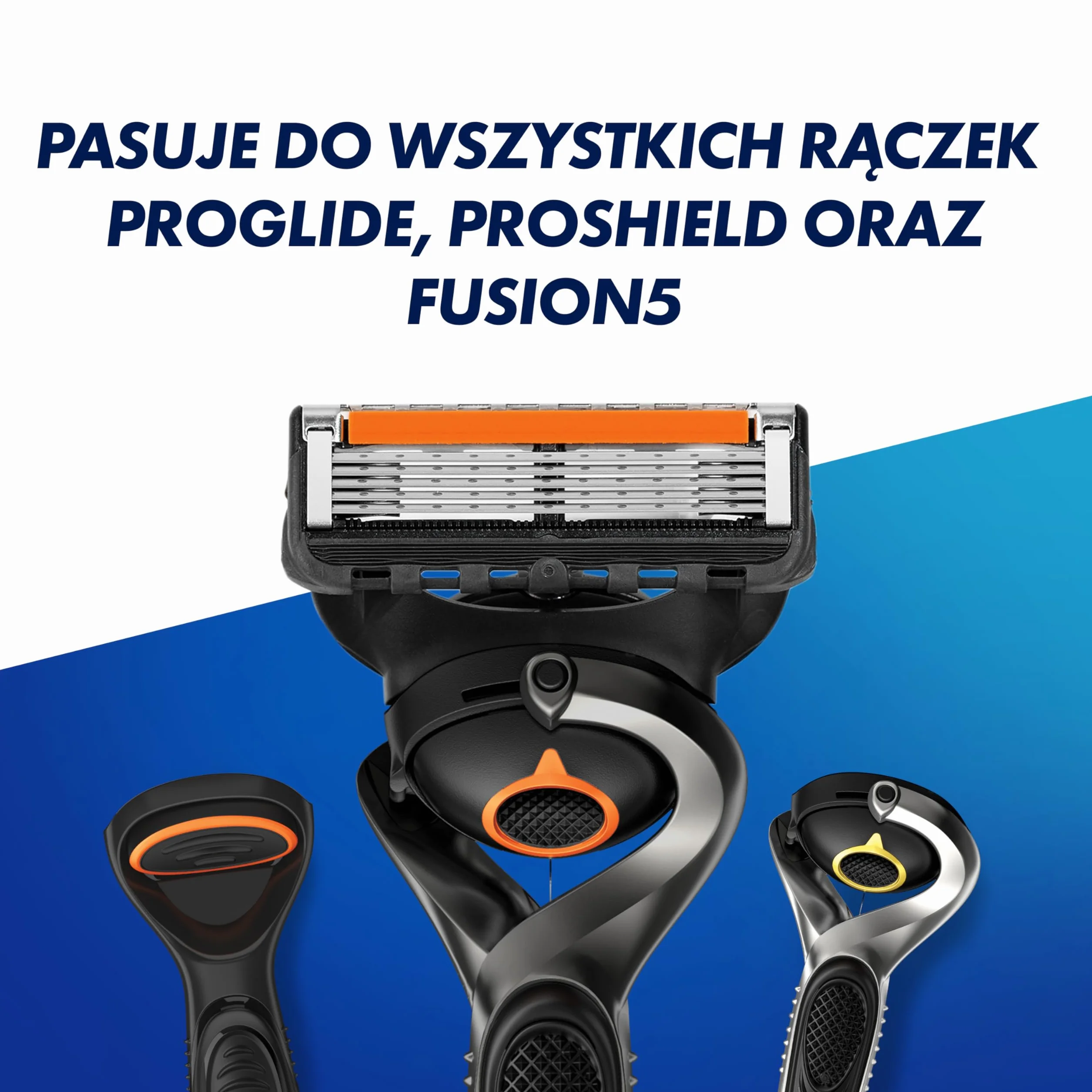 Gillette ProGlide Ostrza wymienne do maszynki do golenia dla mężczyzn, 8 ostrza wymienne, Stworzona z myślą o dokładnym goleniu, z paskiem Lubrastrip