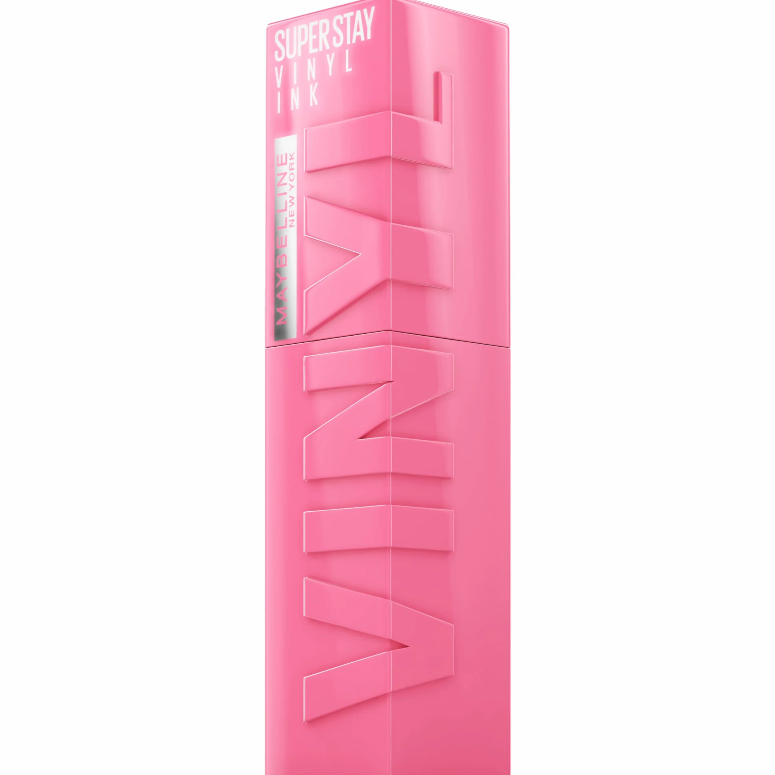 Maybelline New-York - Pomadka w płynie - Efekt błyszczącego winylu - Długotrwała - SuperStay Vinyl Ink Pink - Odcień : Upbeat (155)