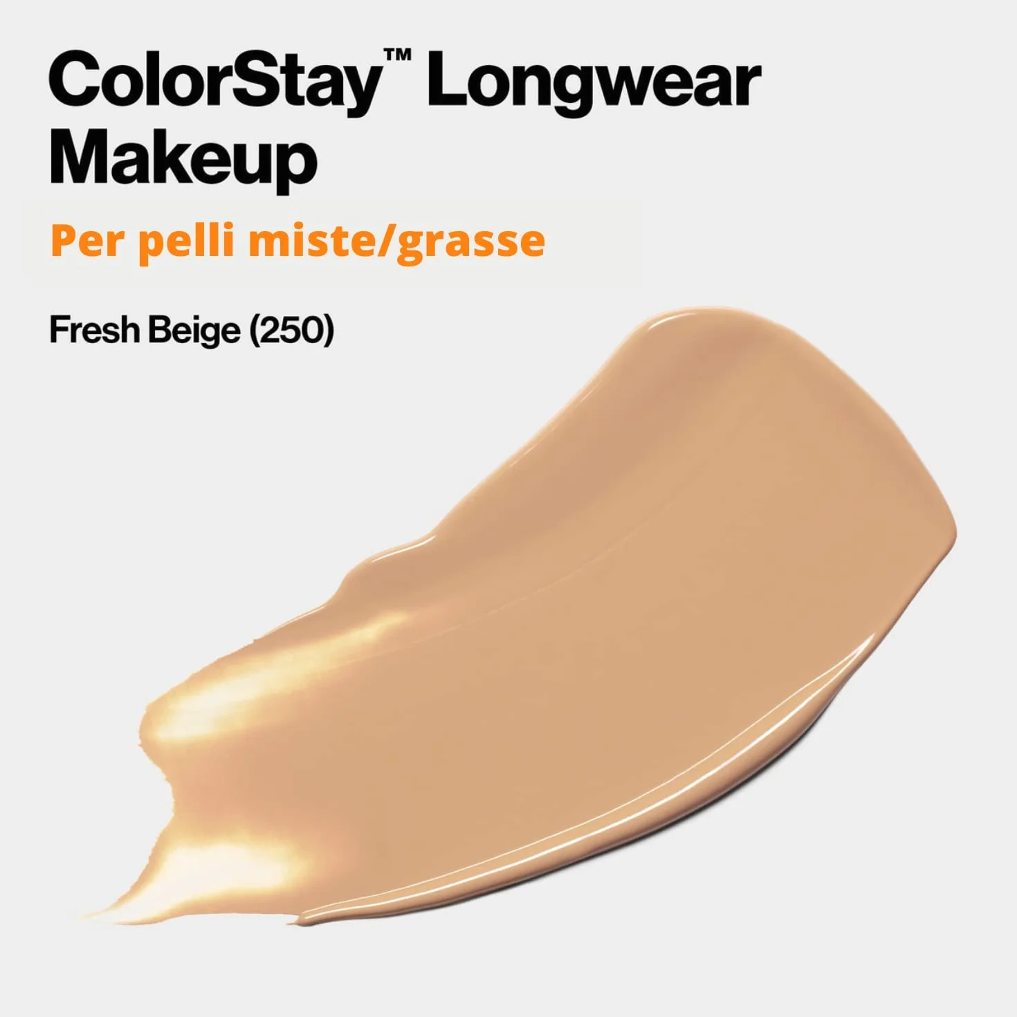 Revlon Colorstay Podkład do Twarzy, 250 Fresh Beige, 30 ml