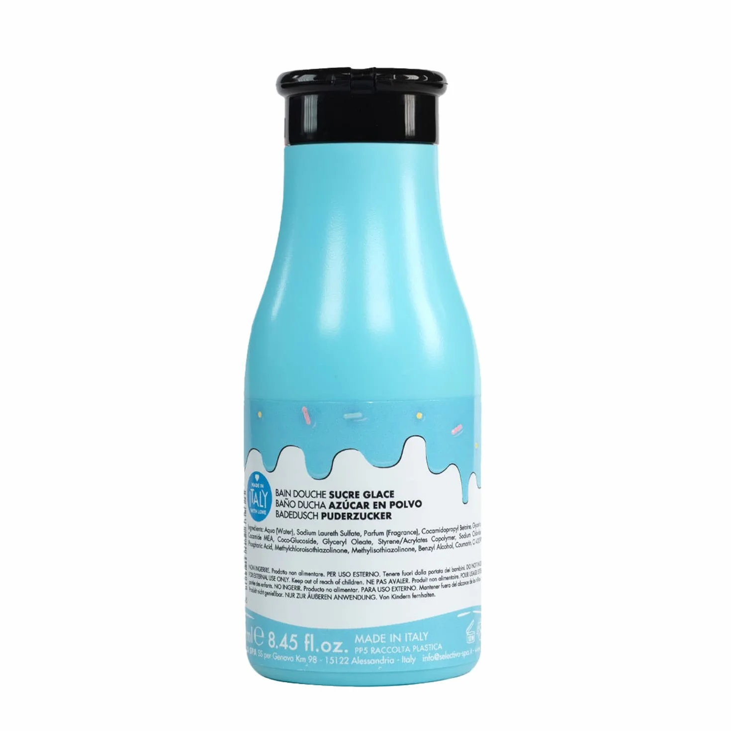 AQUOLINA 8033866161907 - TRADICIONAL pianka łazienkowa #Puder sugar 250 ml - uniseks