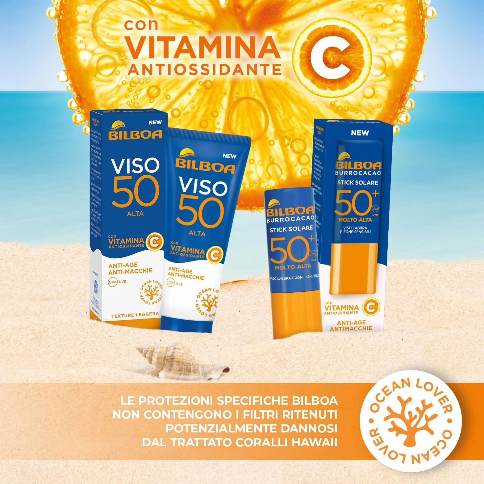 Bilboa Solar Stick SPF 50+ z witaminą C, idealny do wrażliwych miejsc, takich jak usta, tatuaże, blizny, szybko wchłaniająca się formuła, nie pozostawia tłustych i nie pozostawia śladów, 12 ml