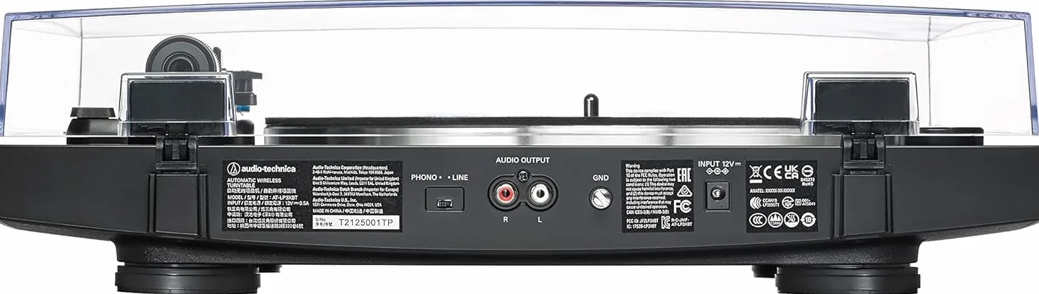 Audio-Technica LP3XBTBK Automatyczny Gramofon Bezprzewodowy Czarny