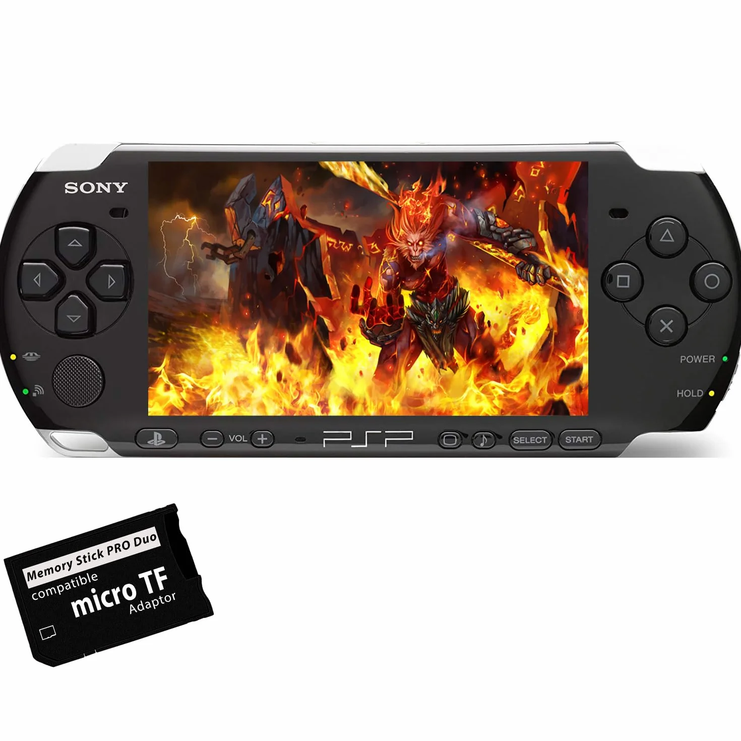 LEAGY PSP 1000, PSP 2000, Adapter Pamięci PSP3000, Karta Micro SD do Pamięci Pro Duo MagicGate do Handycame, Kamera, Sony Playstation Przenośna