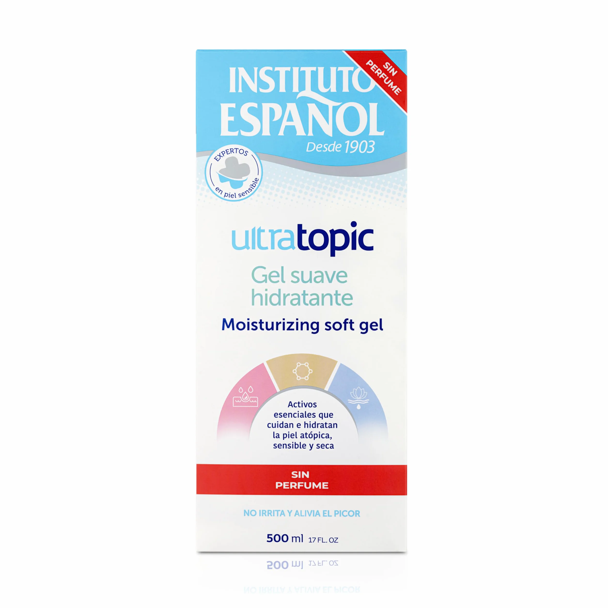 Instituto español Ultratopic Soft Gel - 500 ml