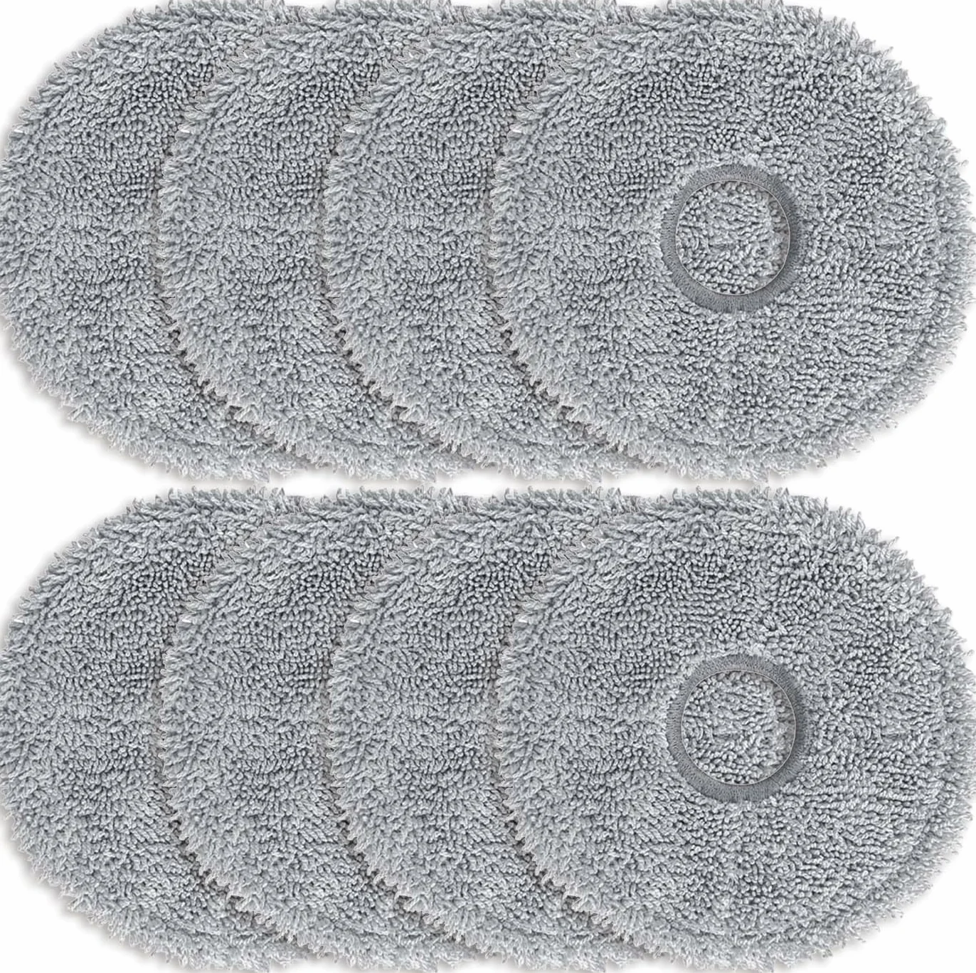 ANBOO 8 sztuk podkładek z mikrofibry do Dreame L10s Ultra L10 Ultra L20 Ultra L10s Pro Ultra Heat X40 Ultra Complete Xiaomi X10+ X20+