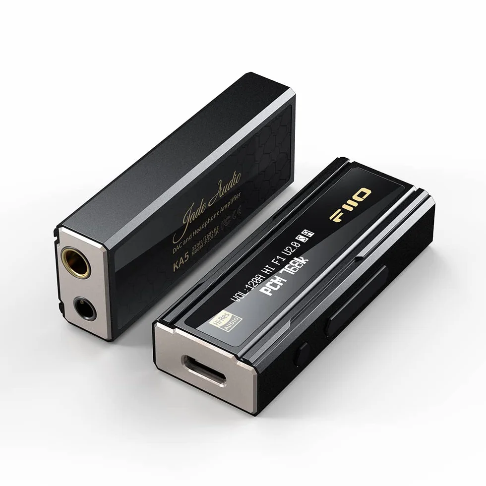 FiiO KA5 Wzmacniacz słuchawkowy USB DAC z wyjściami 3,5 mm i 4,4 mm