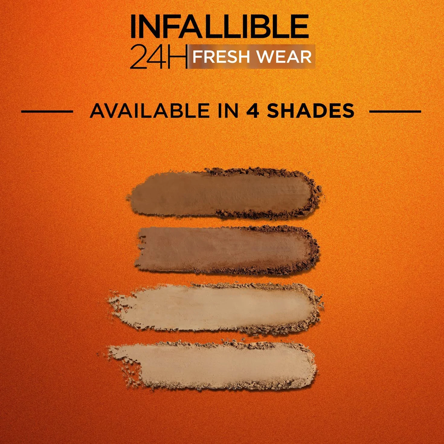 L'Oréal Paris Długotrwały i kryjący bronzer, dla naturalnej i matowej opalenizny, Infaillible 24h Fresh Wear Soft Matte Bronzer, kolor: 300 Light Medium, 1 sztuka