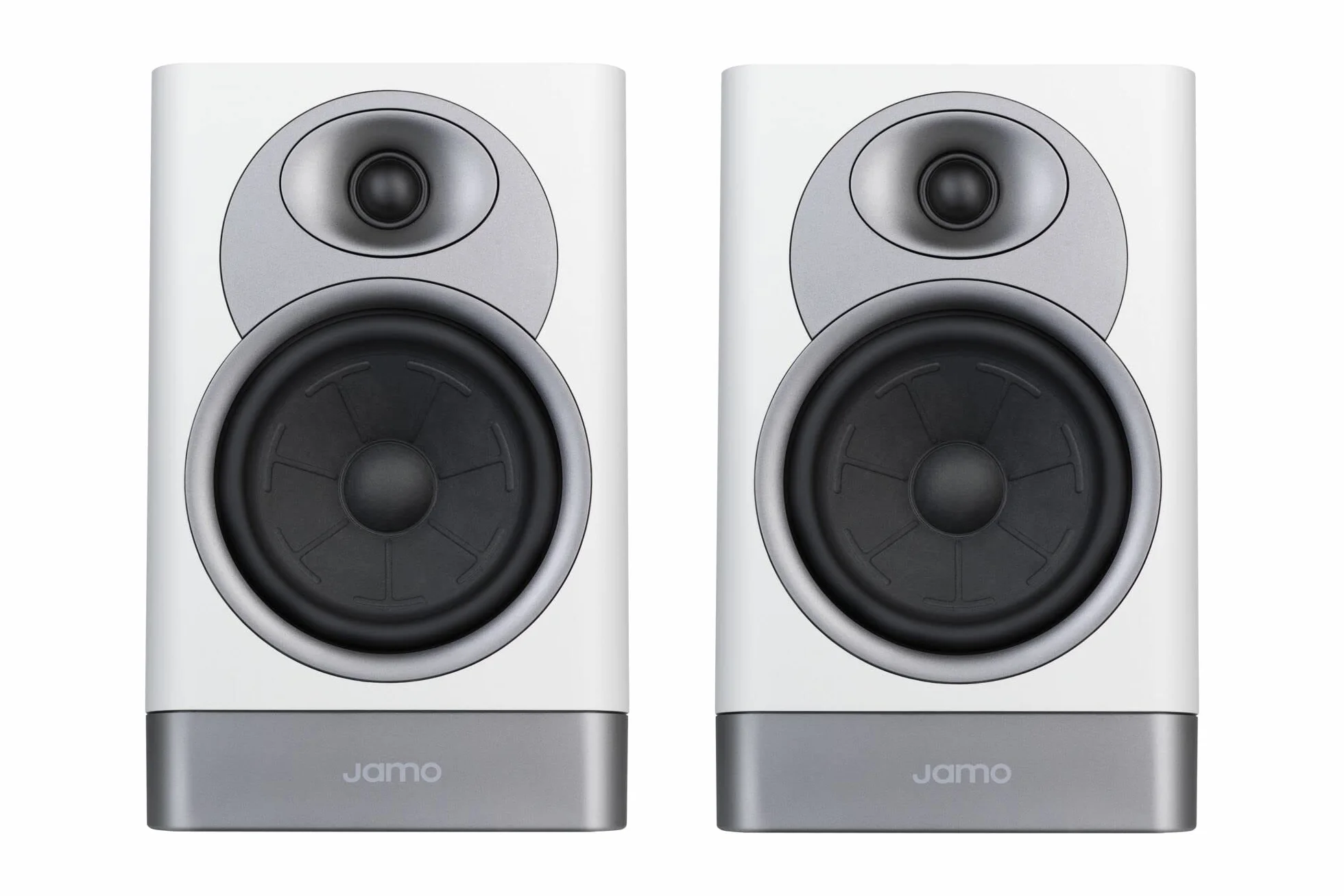 Jamo S7-15B Pair of Bookshelf Speakers Grey Cloud Głośnik z półką niskotonową para 14 cm szary