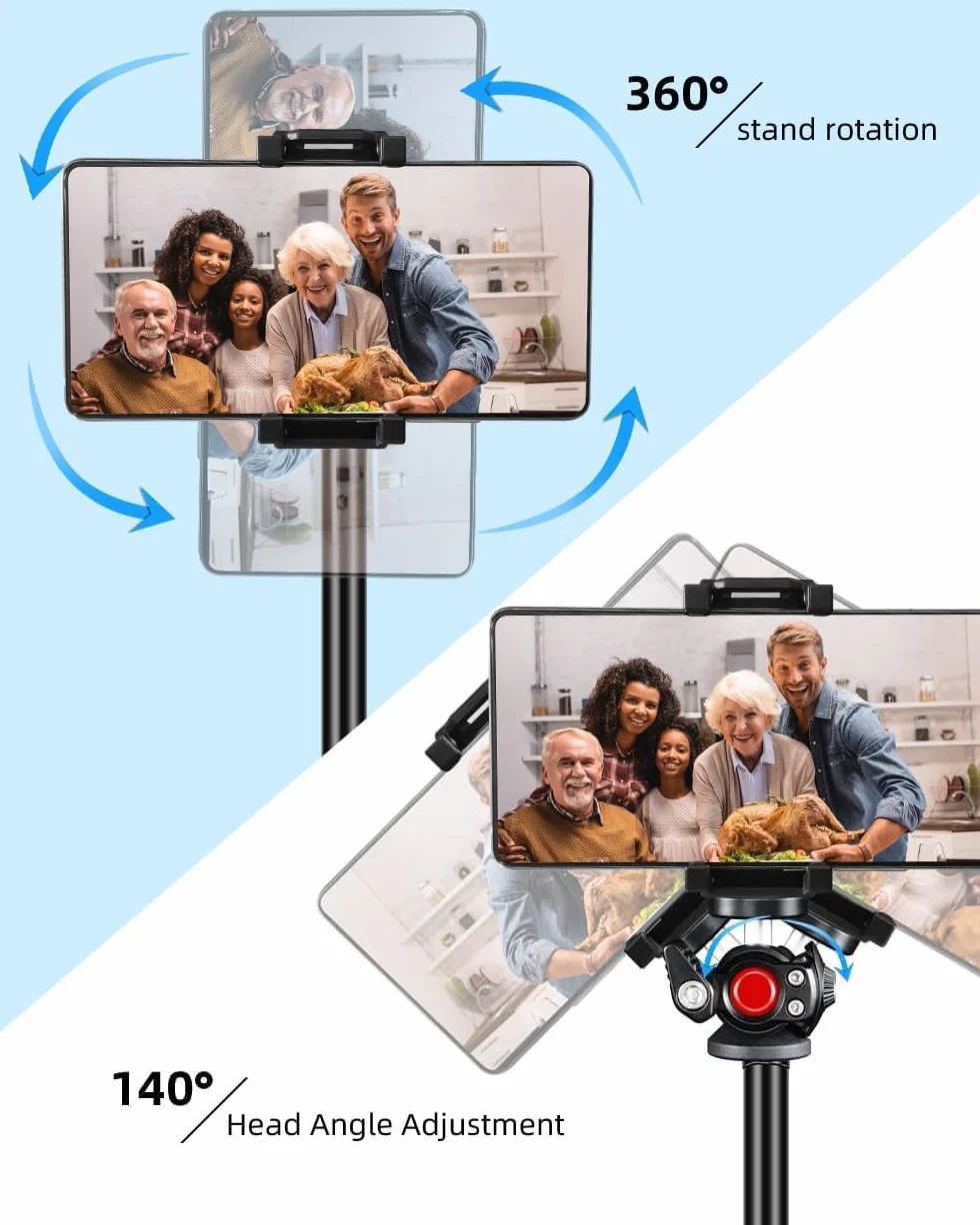 Stojak na kamerę internetową na biurko, stojak na biurko do Logitech C920 C922 BRIO, statyw stołowy z obracaną o 360° głowicą kulową do transmisji na żywo z gwintem 1/4"