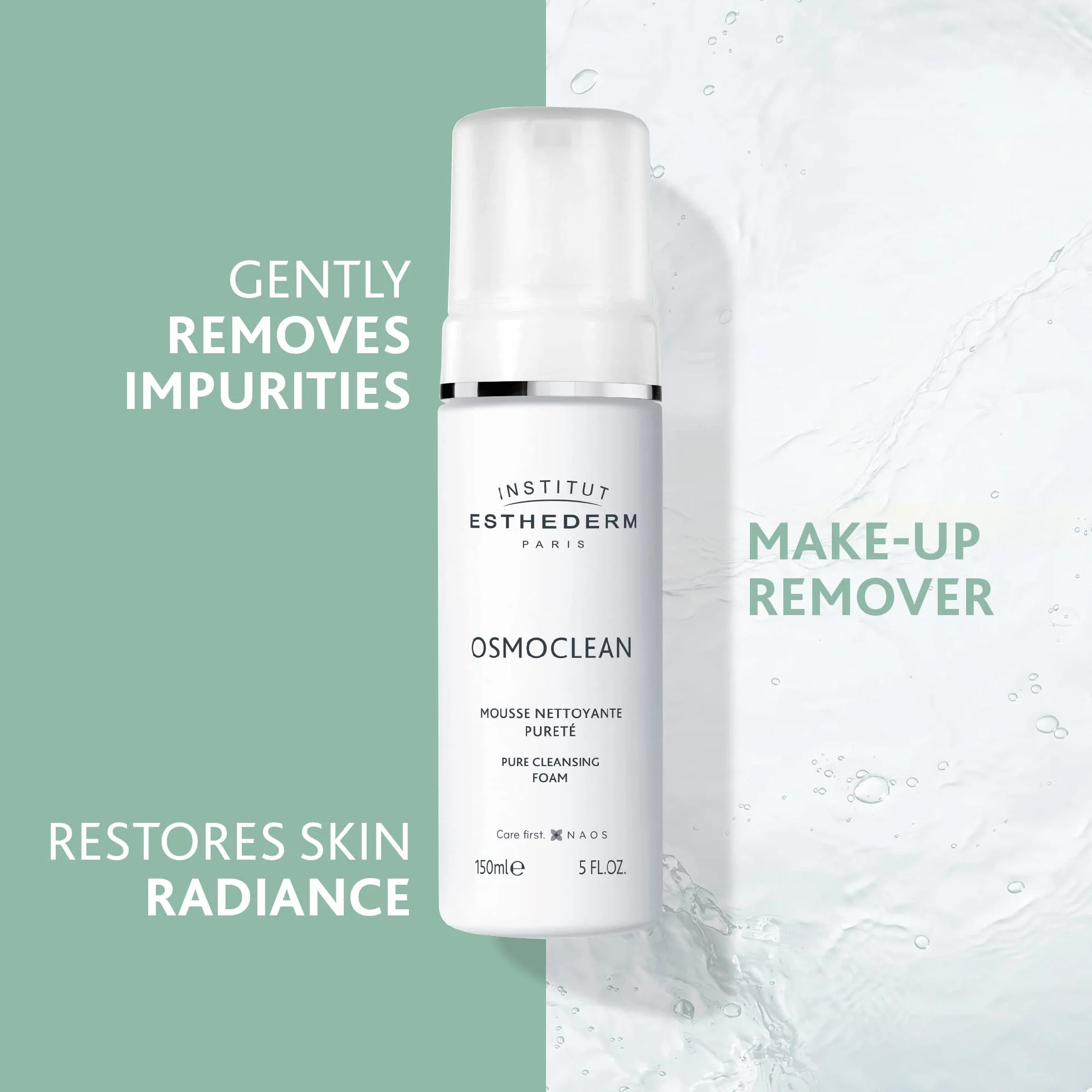 Institut Esthederm Mousse Osmoclean Mousse Nettoyante Pureté