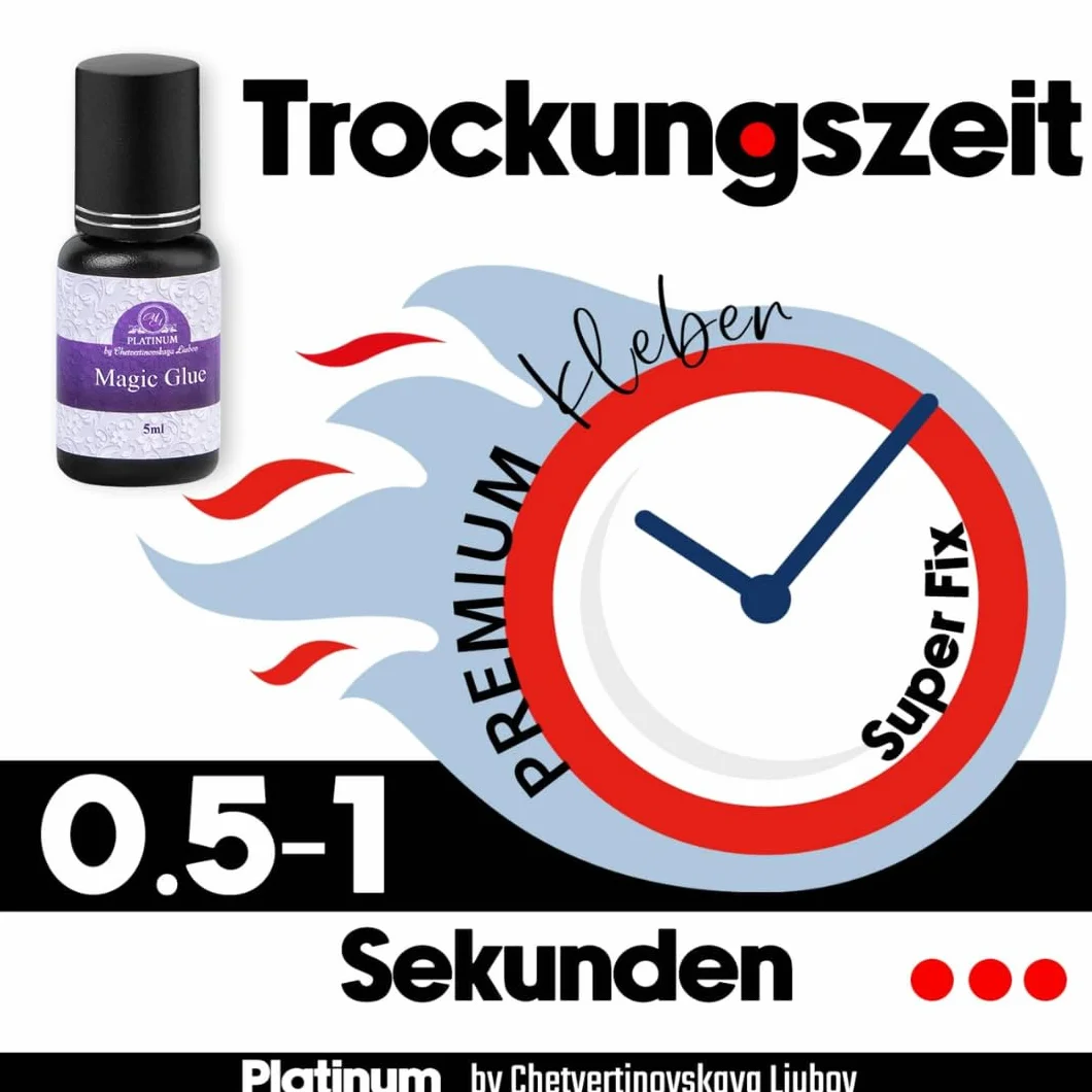 Wodoodporny klej do przedłużania rzęs. Klej do rzęs do przedłużania rzęs. Profesjonalny klej do trwałego przedłużania rzęs. 0,5 sek. 5ml. Czarny