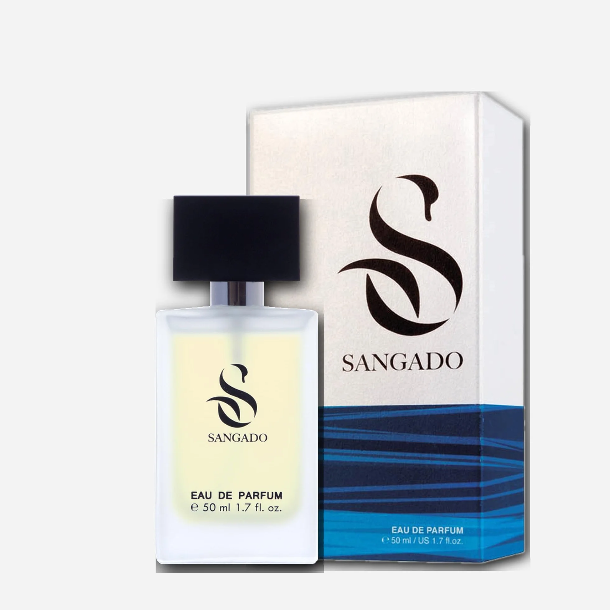 NIEWIDOCZNY przez SANGADO, Perfumy dla mężczyzn (eau de parfum), 8-10 godzin długotrwałego utrzymywania się, Luksusowy zapach, 50 ml, Kod: 646