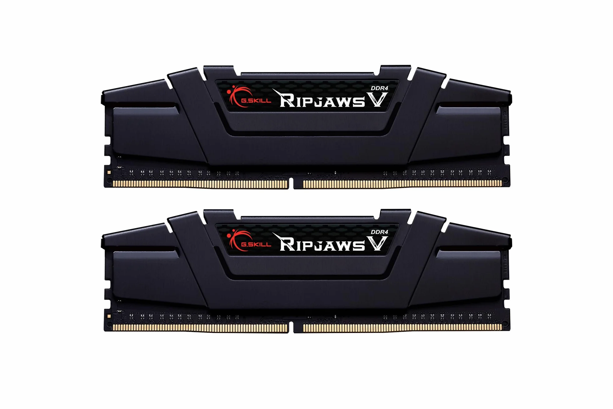 Gskill F4-3200C16D-16GVKB Memory D4 3200 16GB C16 RipV K2 2X 8GB, 1,35V, RipjawsV schwarz