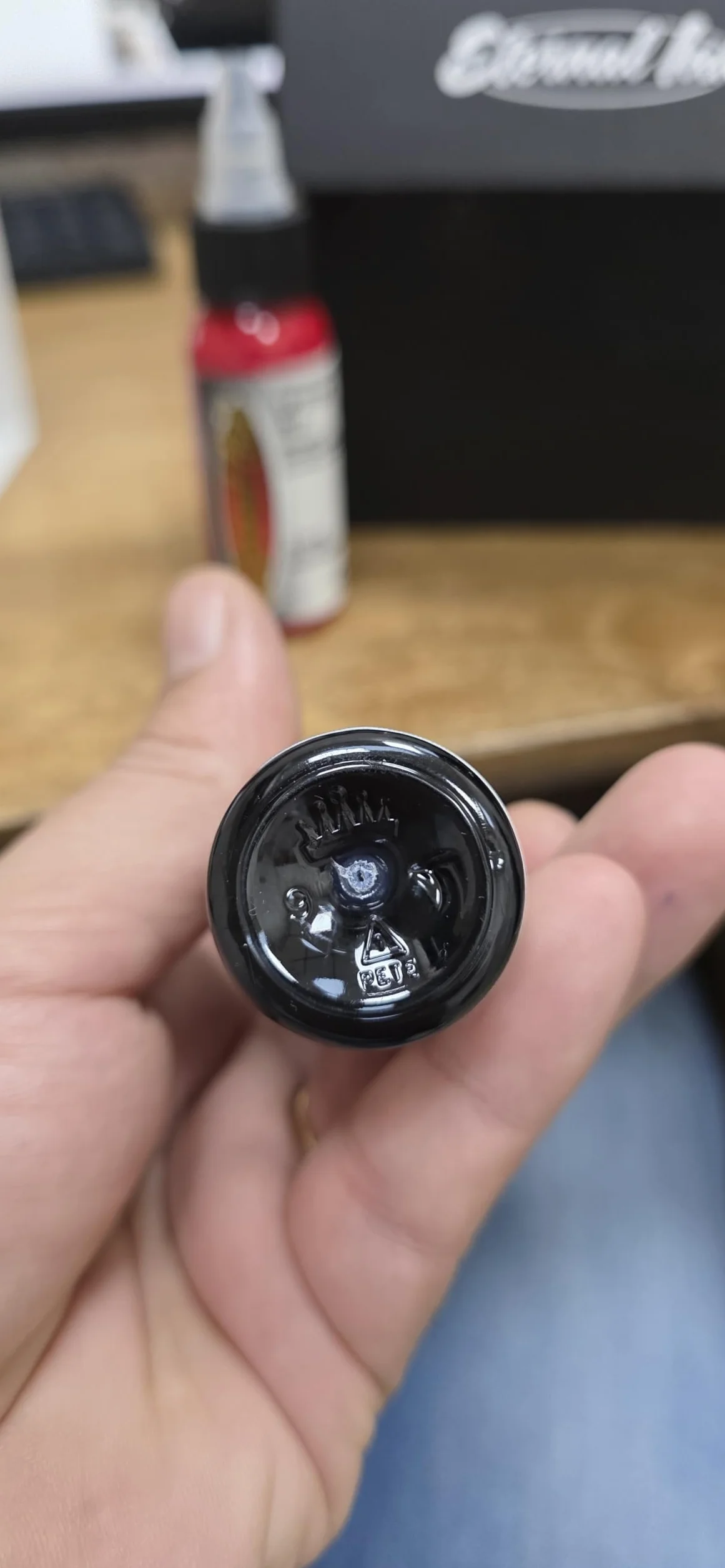 Profesjonalny tusz do tatuażu - Eternal ink - Lining Black 30 ml (czarny dla linii). Oryginalny tusz (Made in USA)