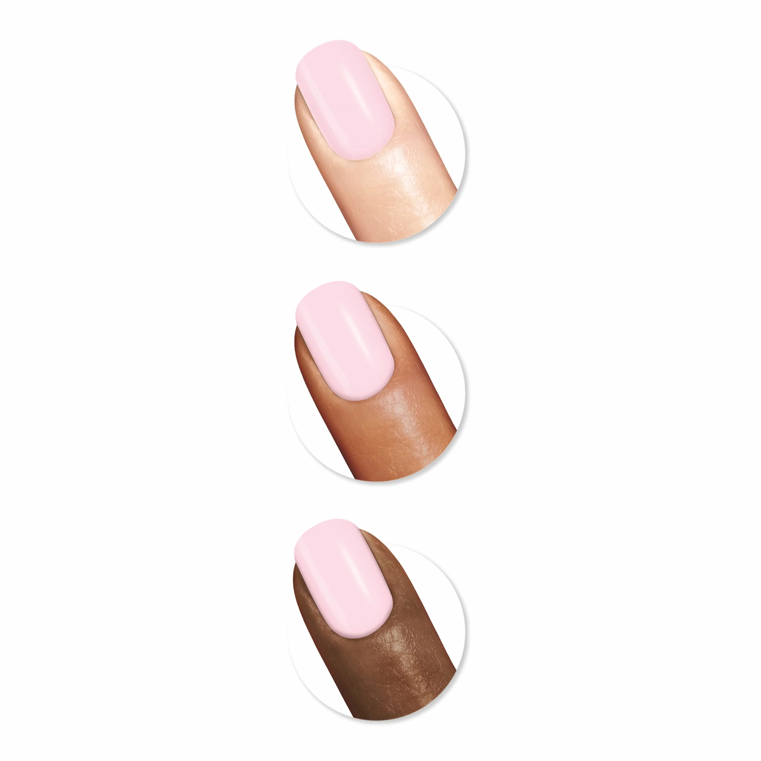 Sally Hansen Good. Kind. Pure. Color wegański, błyszczący lakier do paznokci z precyzyjnym pędzelkiem, nr 190 – Rose Petal