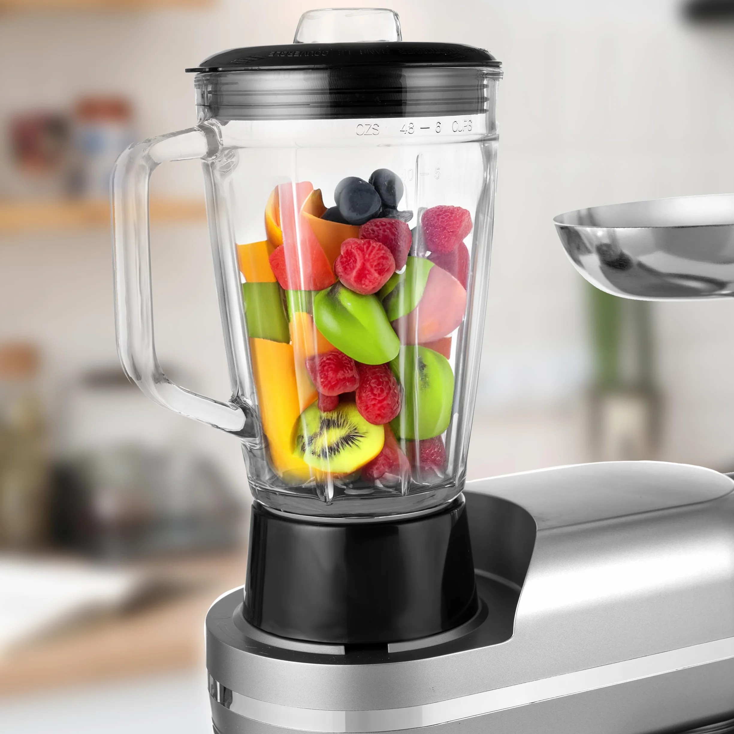 Lehmann LHOPM-1305A-S Robot kuchenny planetarny 5L stal nierdzewna 3000W 6 prędkości blender maszynka do mięsa