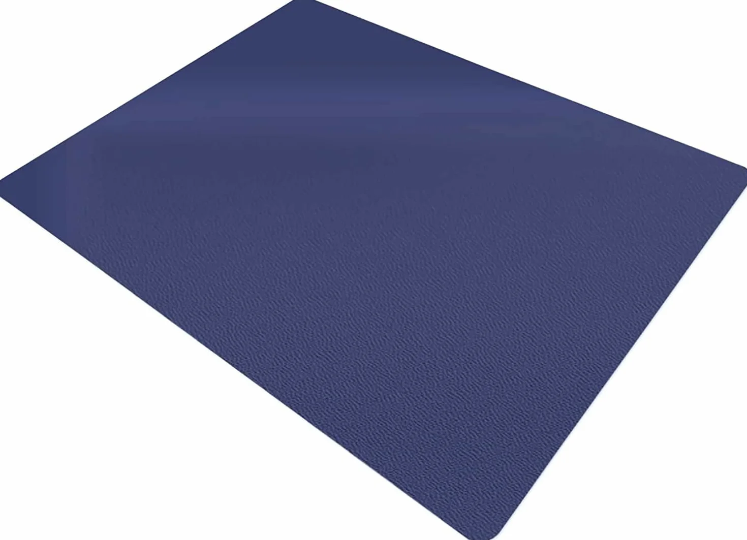 Mata ochronna na krzesło biurowe polipropylenowa 1,9 mm 75 x 120 cm ciemnoniebieska