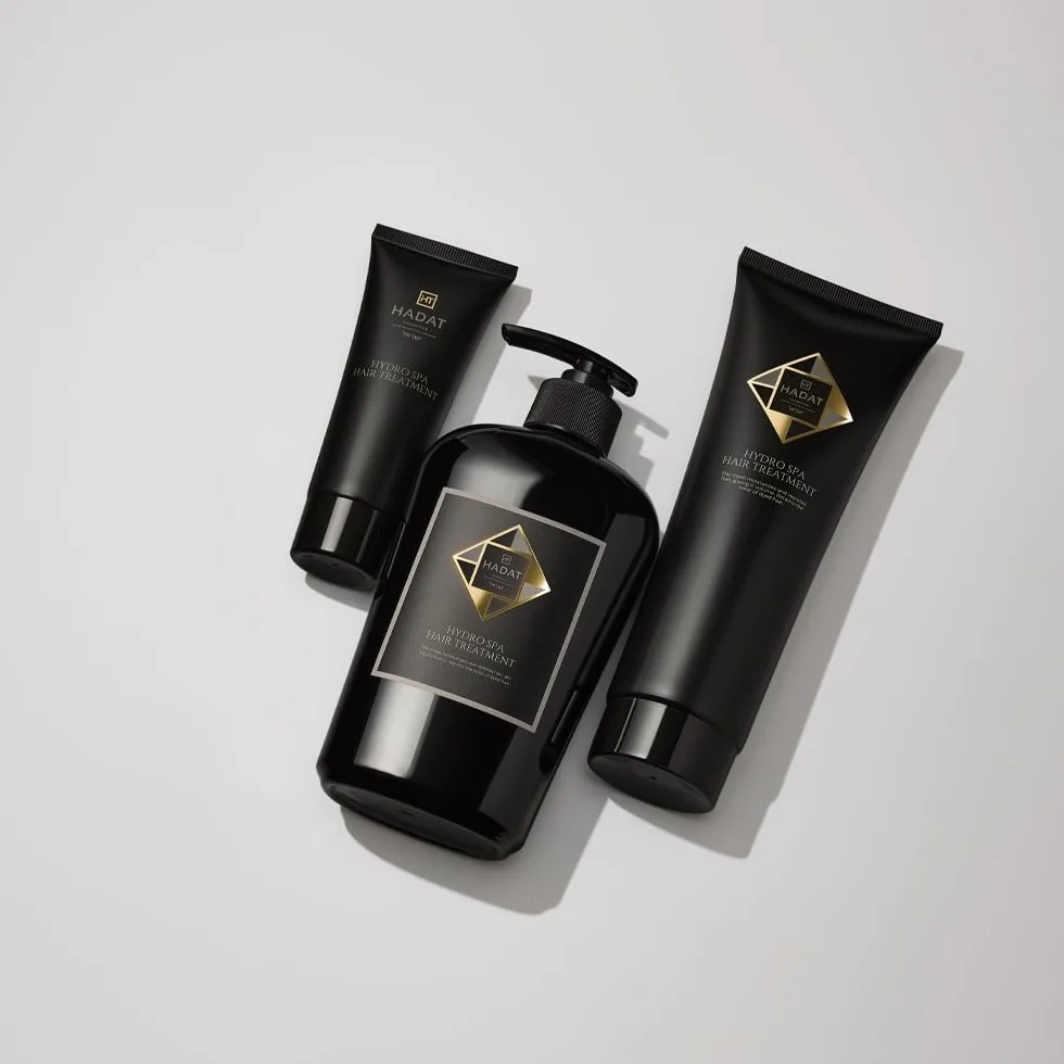 Hydro Spa Hair Treatment – profesjonalna nawilżająca maska do włosów suchych i zniszczonych HADAT Cosmetics 500 ml. Leczenie salonowe do włosów farbowanych, utrzymuje intensywność koloru